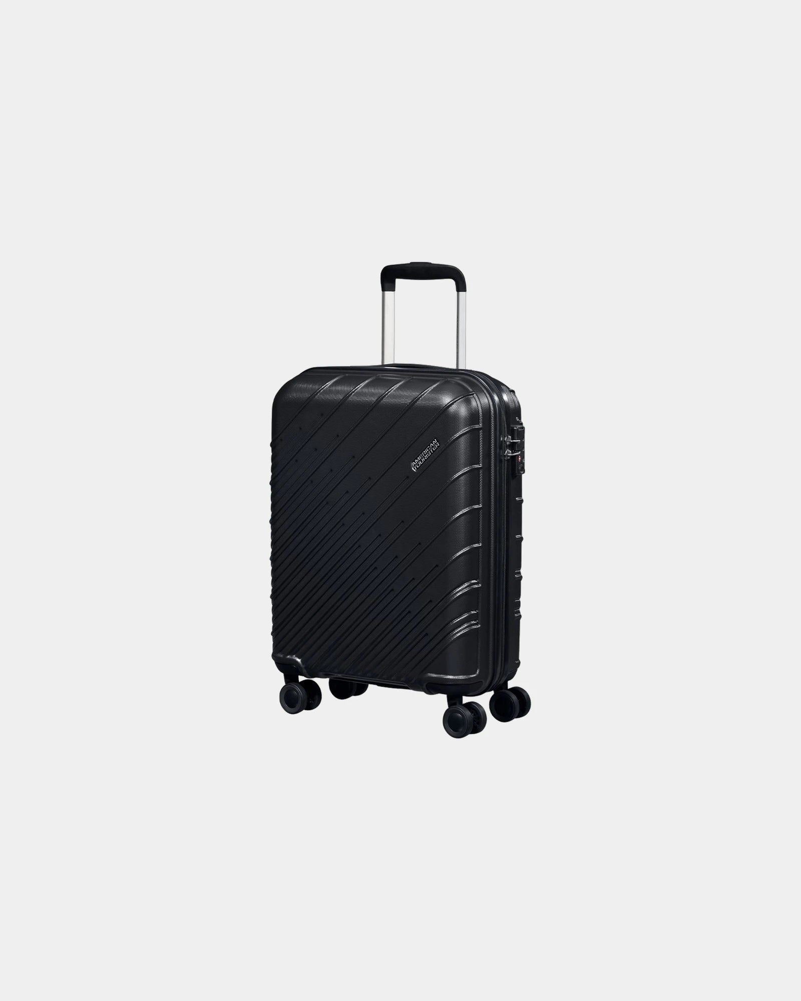 Koffer recycelt American Tourister Speedstar zum Personalisieren - Schwarz