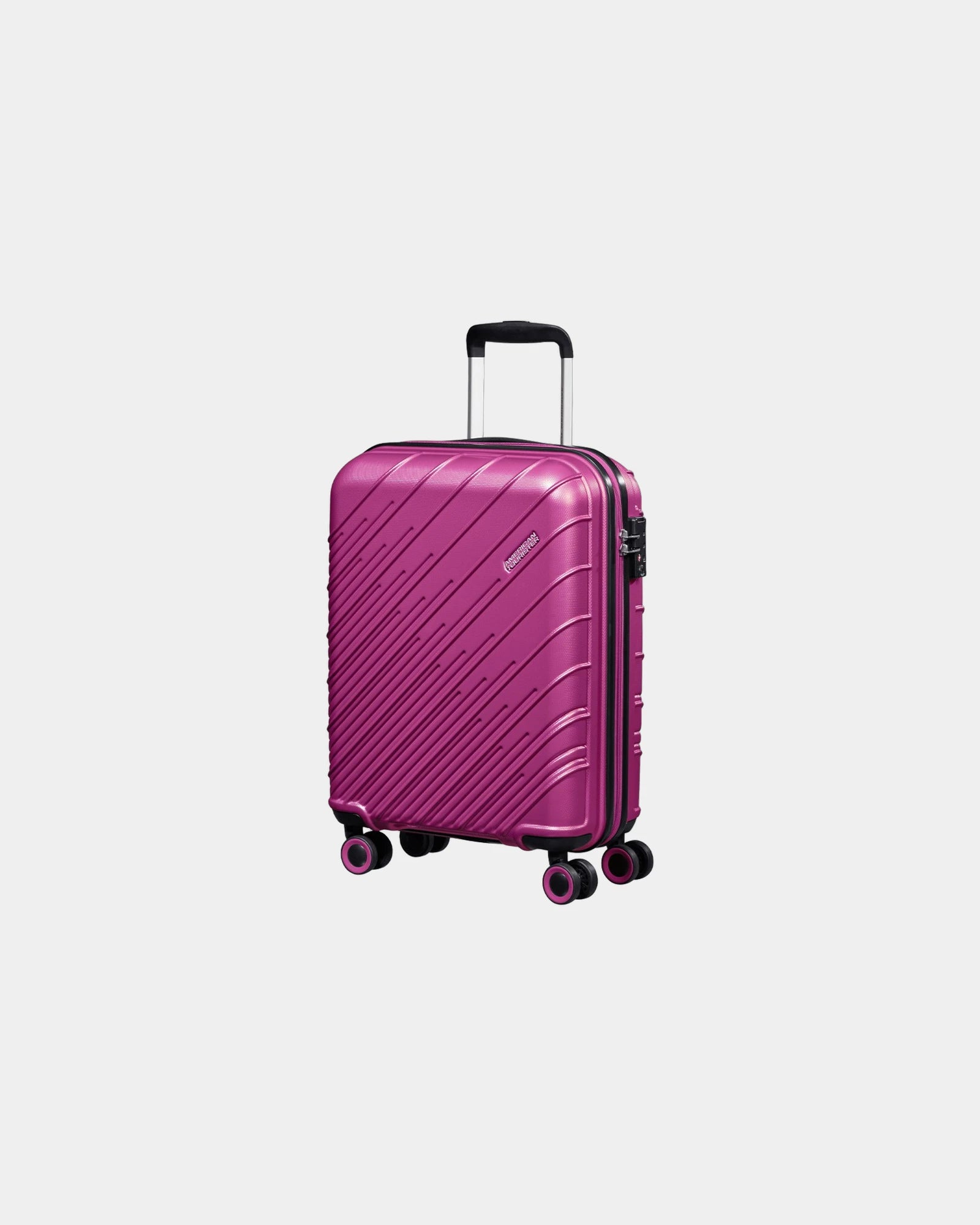 Koffer recycelt American Tourister Speedstar 77 cm zum Personalisieren - Dunkelrosa