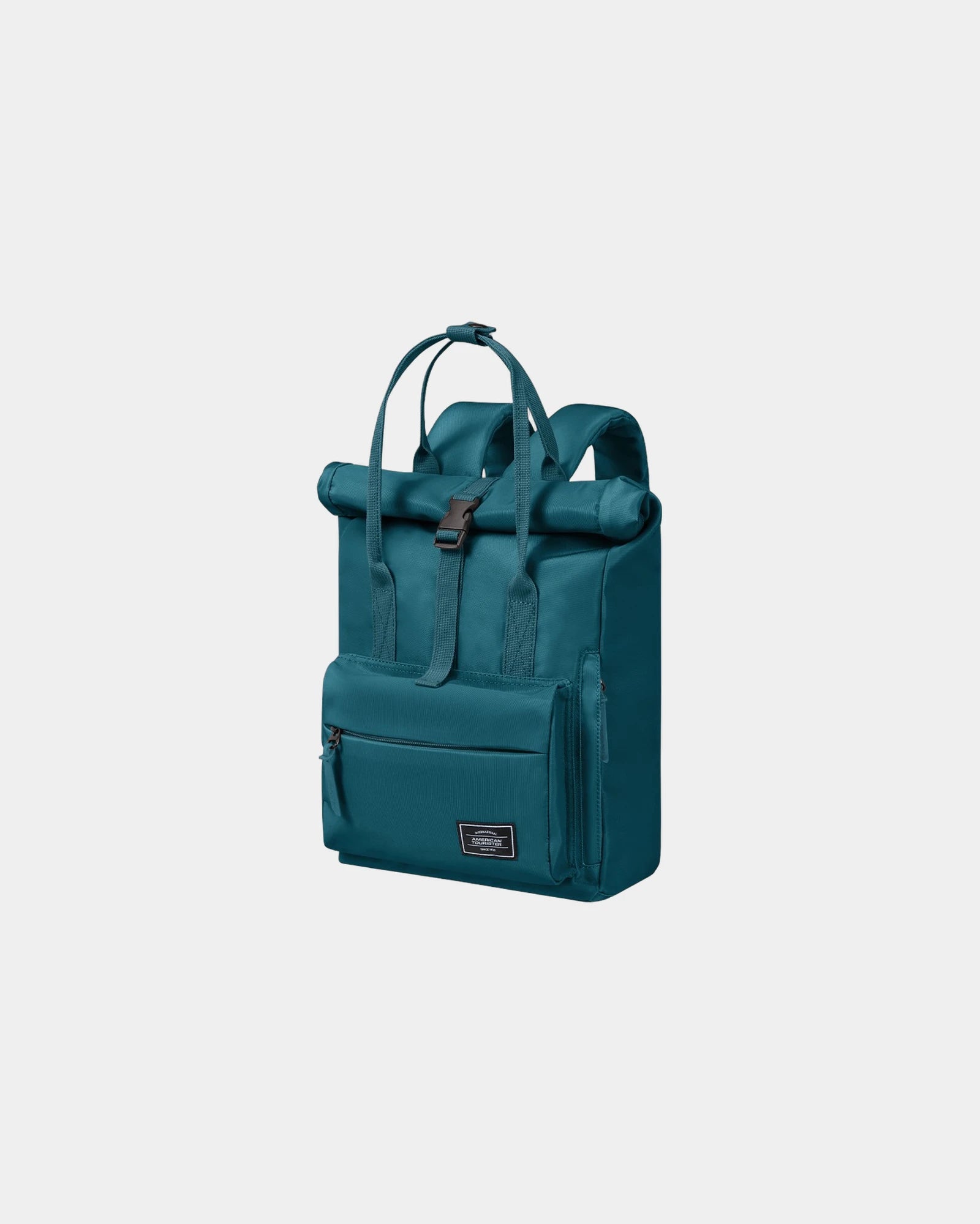 Rucksack recycelt American Tourister Urban Groove zum Personalisieren - Petrolblau
