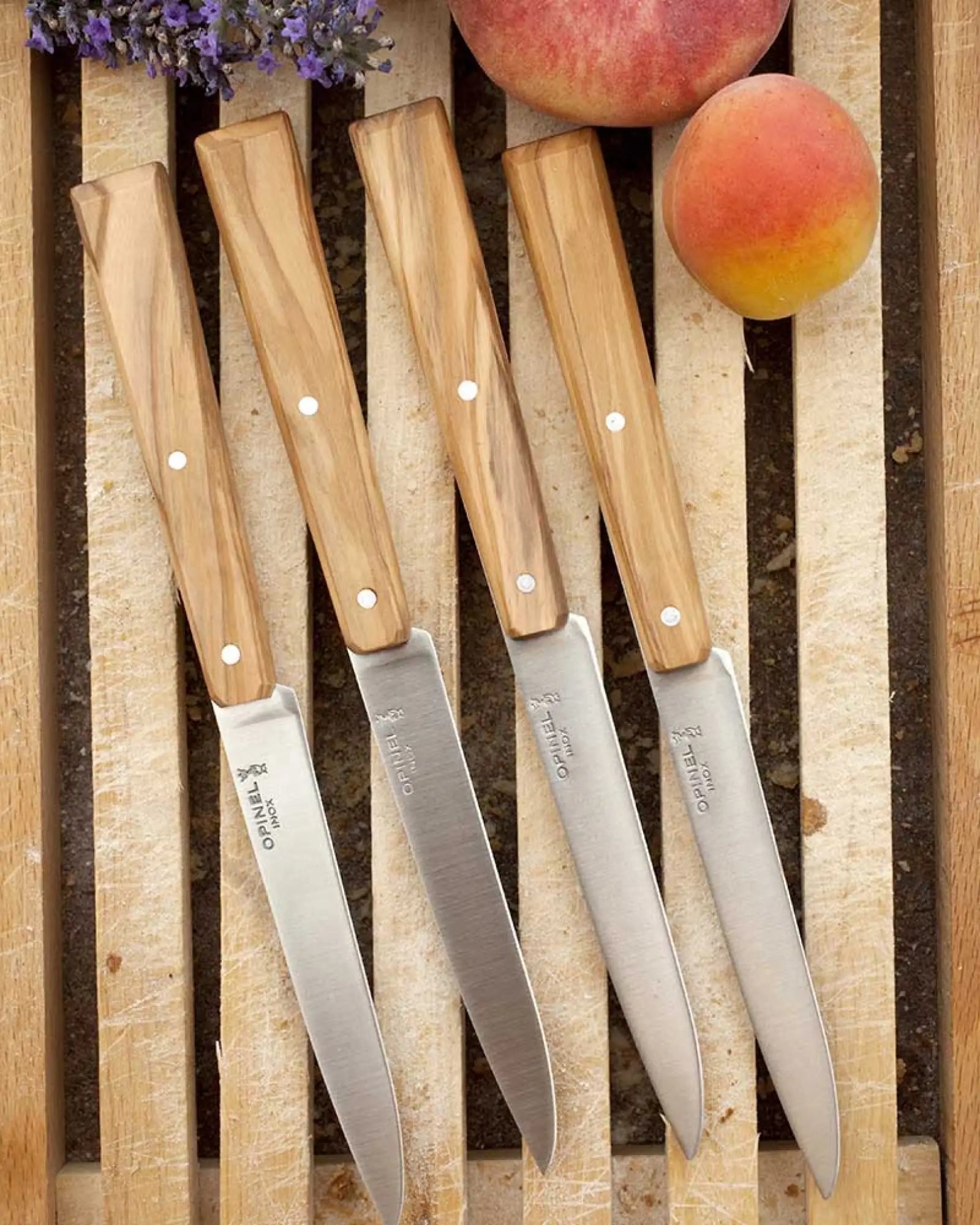 Tischmesser martensitischer Edelstahl Opinel zum Personalisieren - 3