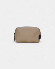 Waschtasche Rains W3 wasserfest zum Personalisieren - Beige