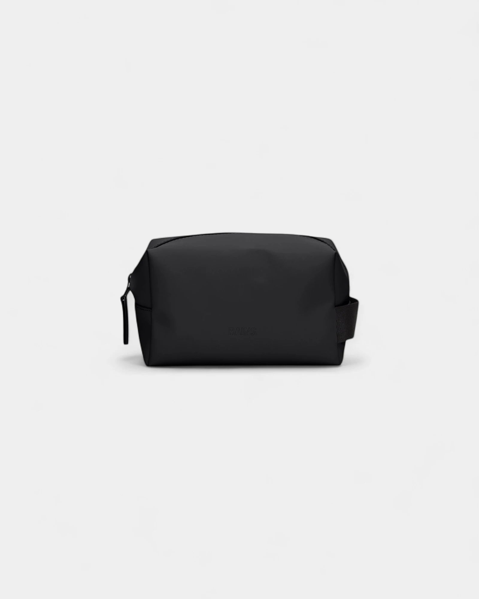 Waschtasche Rains W3 wasserfest zum Personalisieren - Schwarz