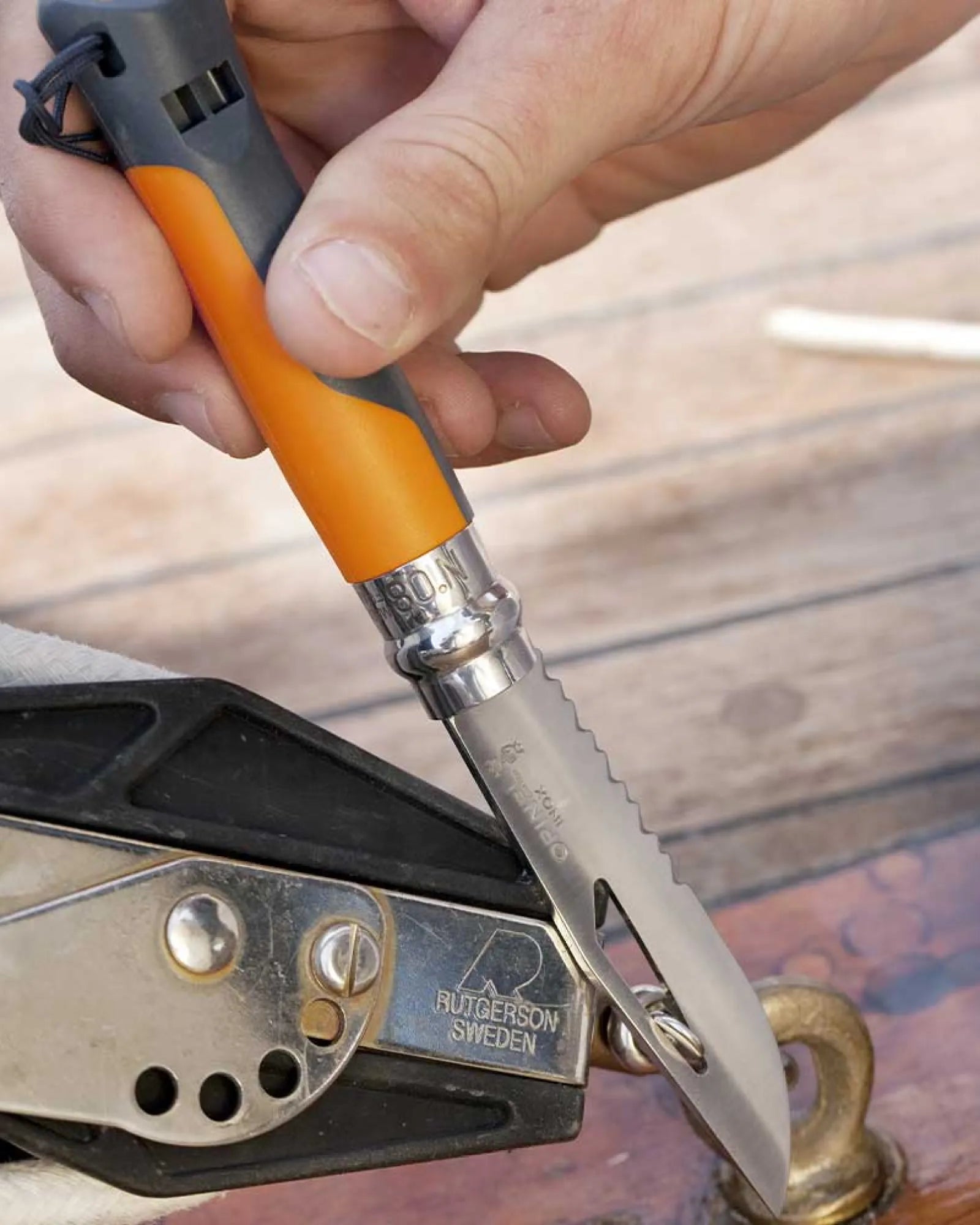 Outdoor-Messer Edelstahl Opinel N°08 zum Personalisieren - 9