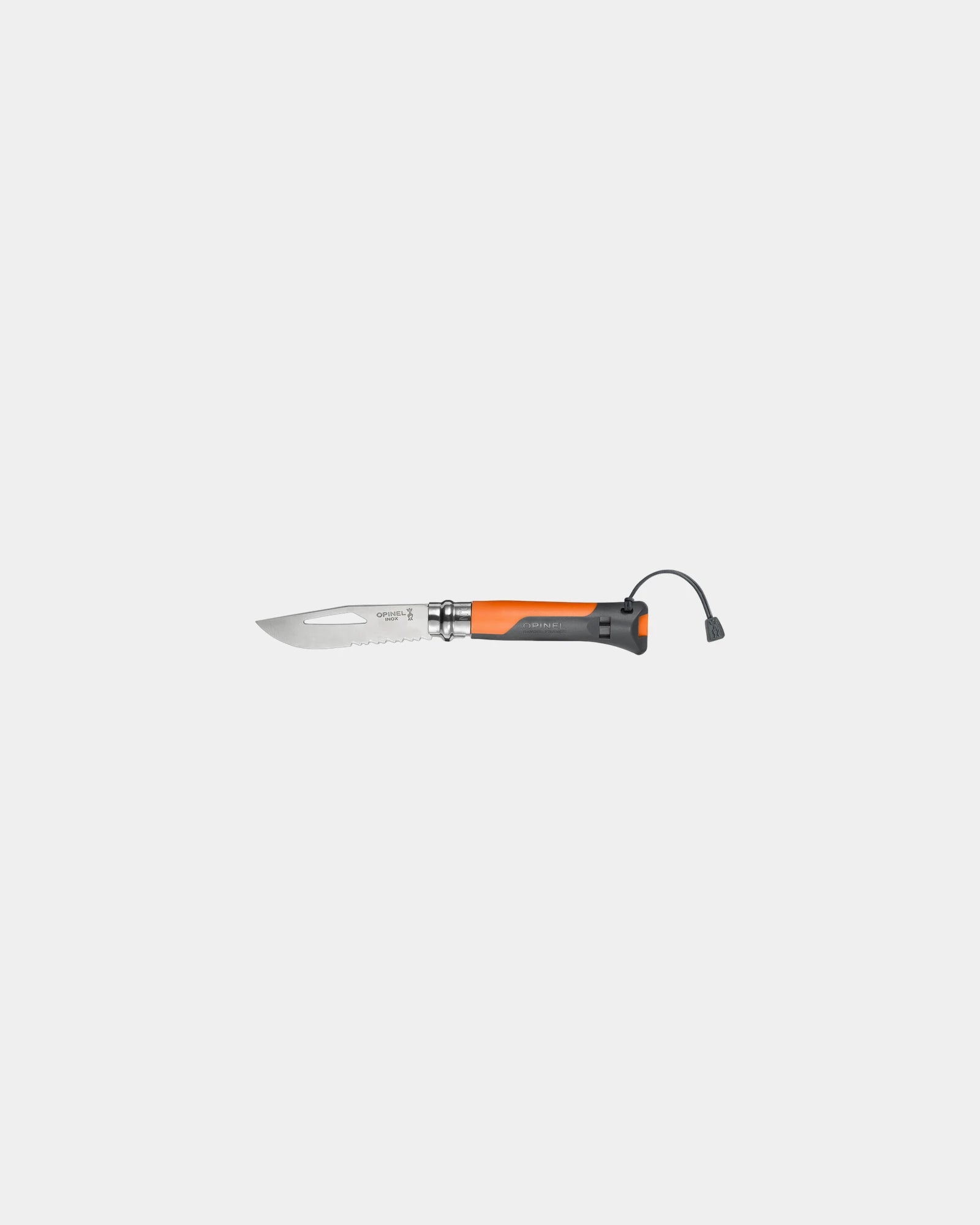 Outdoor-Messer Edelstahl Opinel N°08 zum Personalisieren - Orange