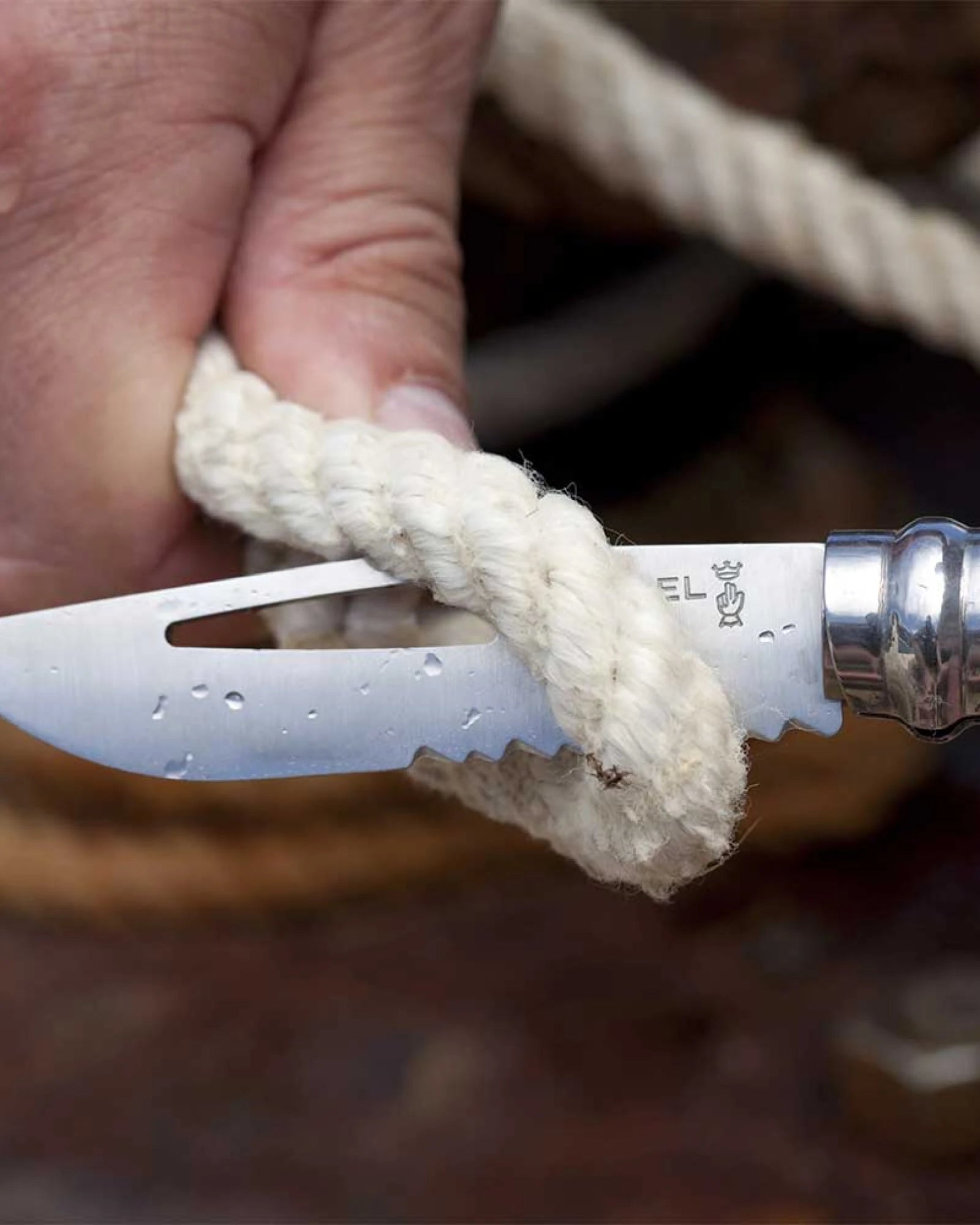 Outdoor-Messer Edelstahl Opinel N°08 zum Personalisieren - 10
