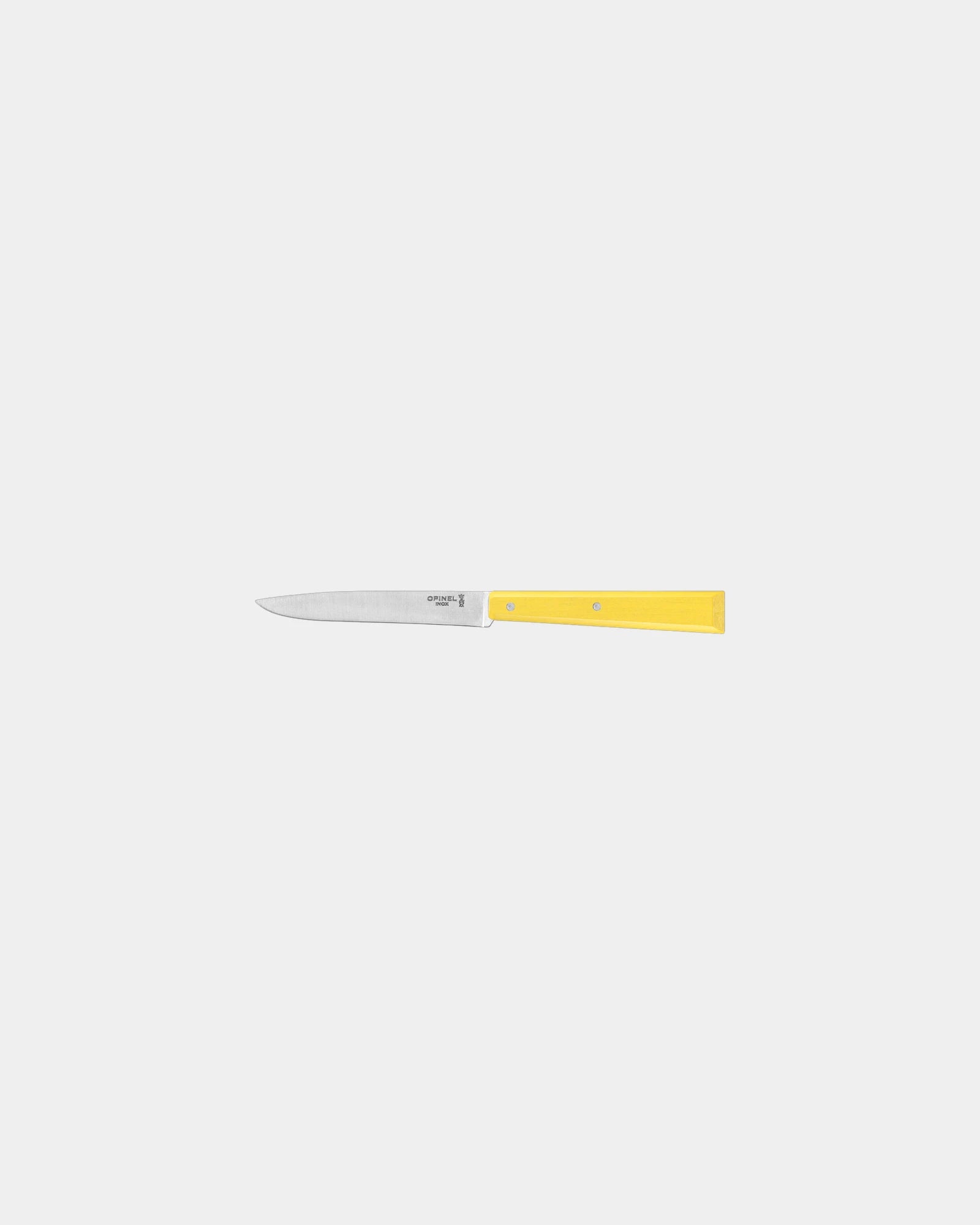 Tischmesser Edelstahl Opinel N°125 zum Personalisieren - Gelb