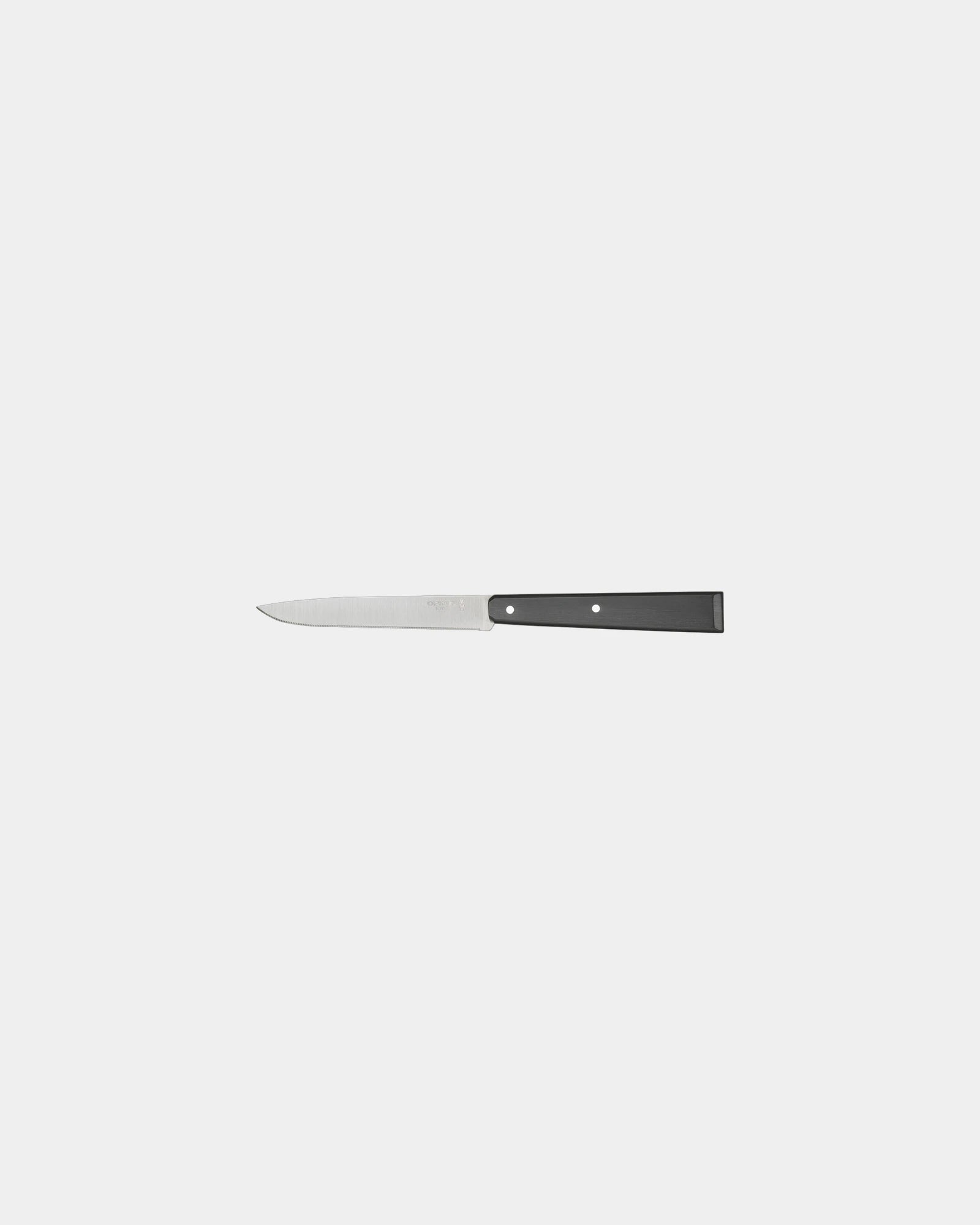 Tischmesser Edelstahl Opinel N°125 pro zum Personalisieren - Schwarz