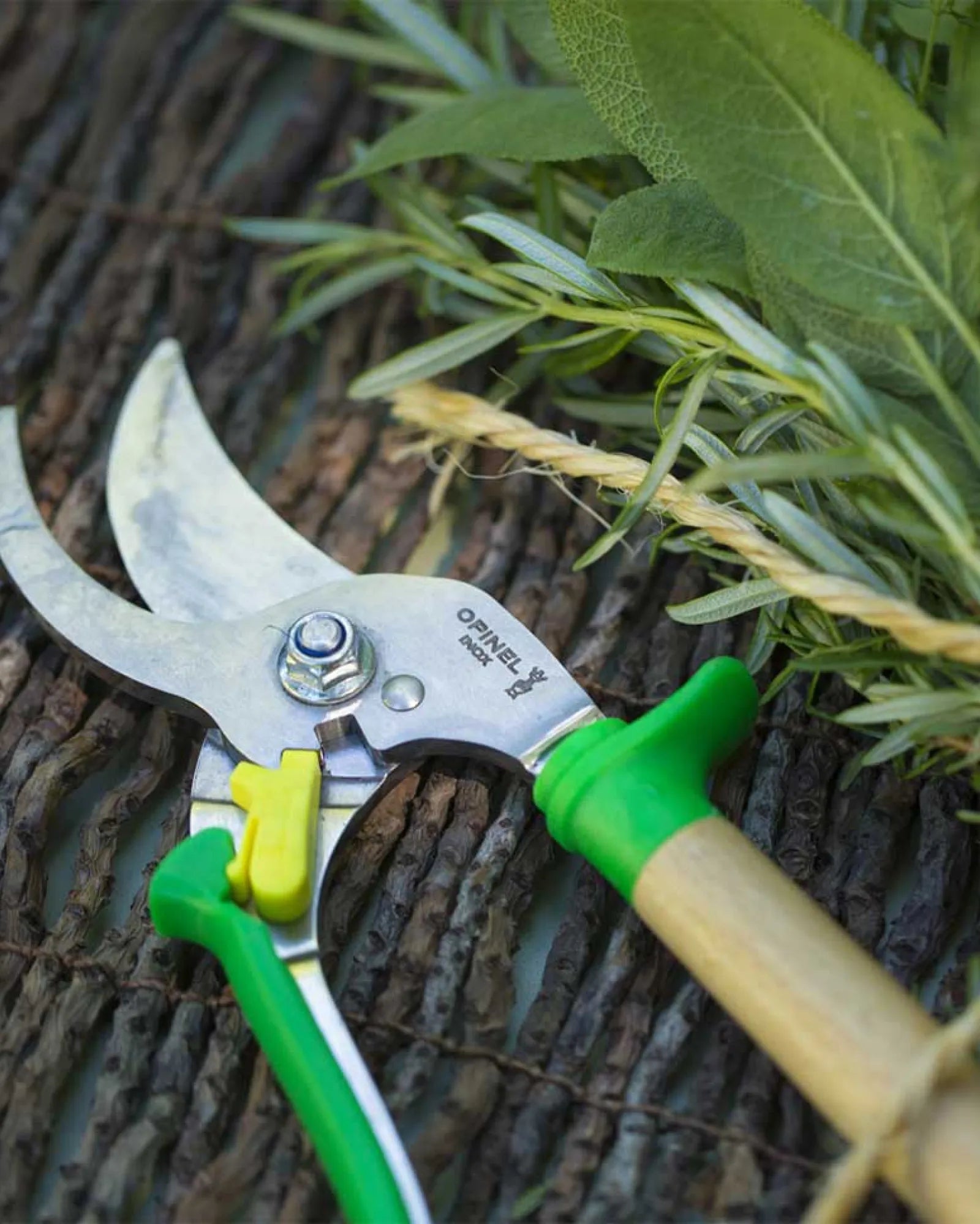 Gartenwerkzeug Edelstahl Opinel Gartenschneider zum Personalisieren - 3