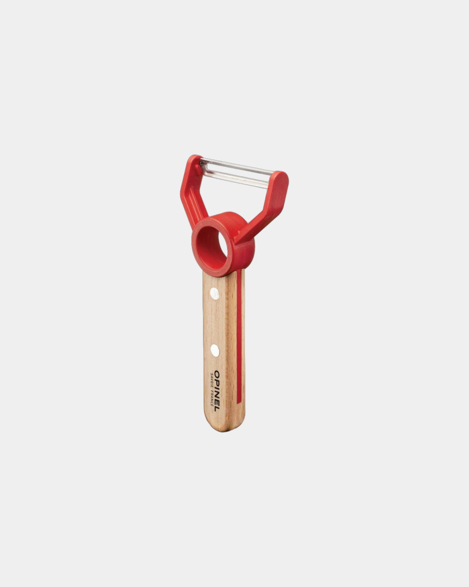 Sparschäler Edelstahl Opinel Le Petit Chef zum Personalisieren - Rot
