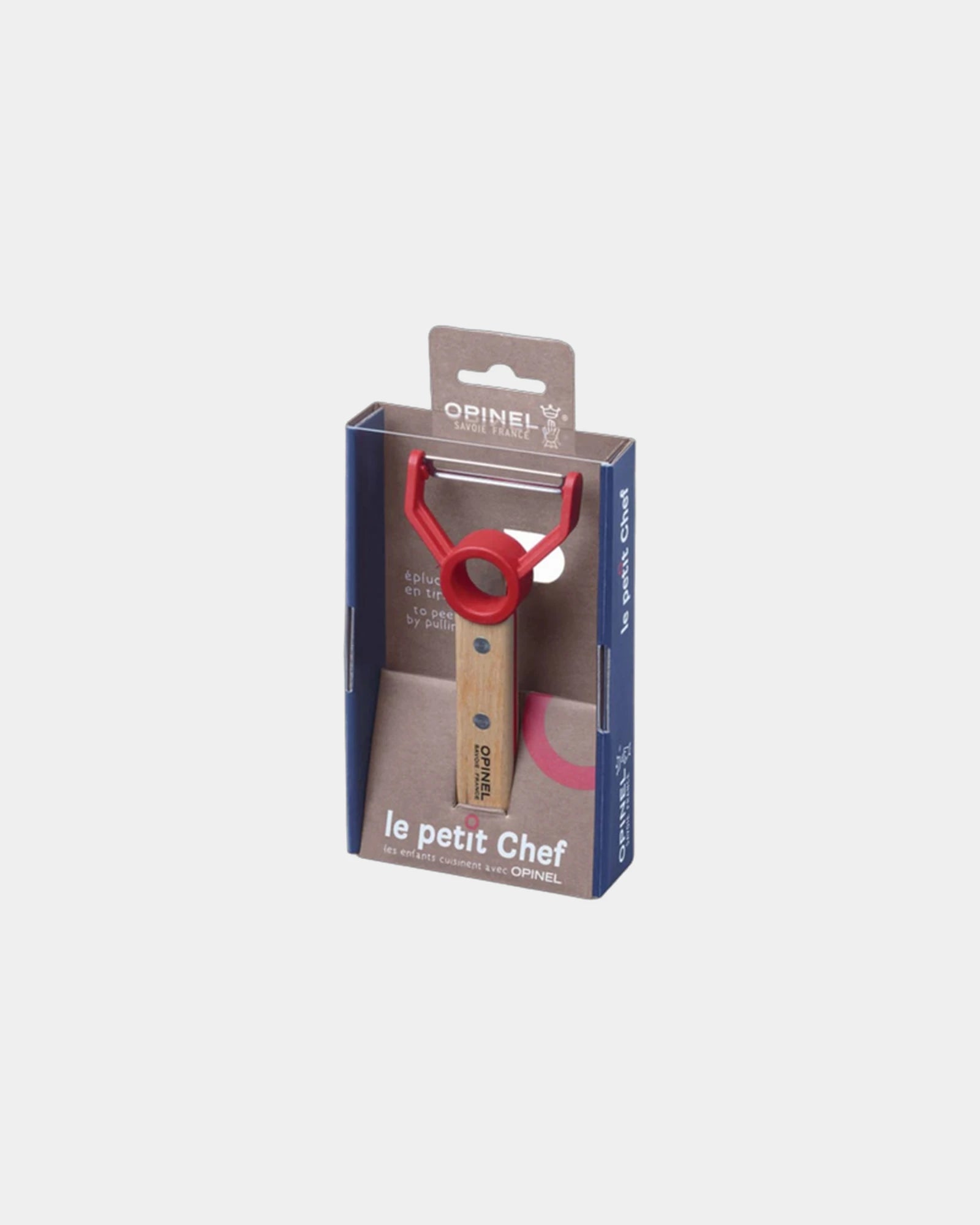 Sparschäler Edelstahl Opinel Le Petit Chef zum Personalisieren - 2