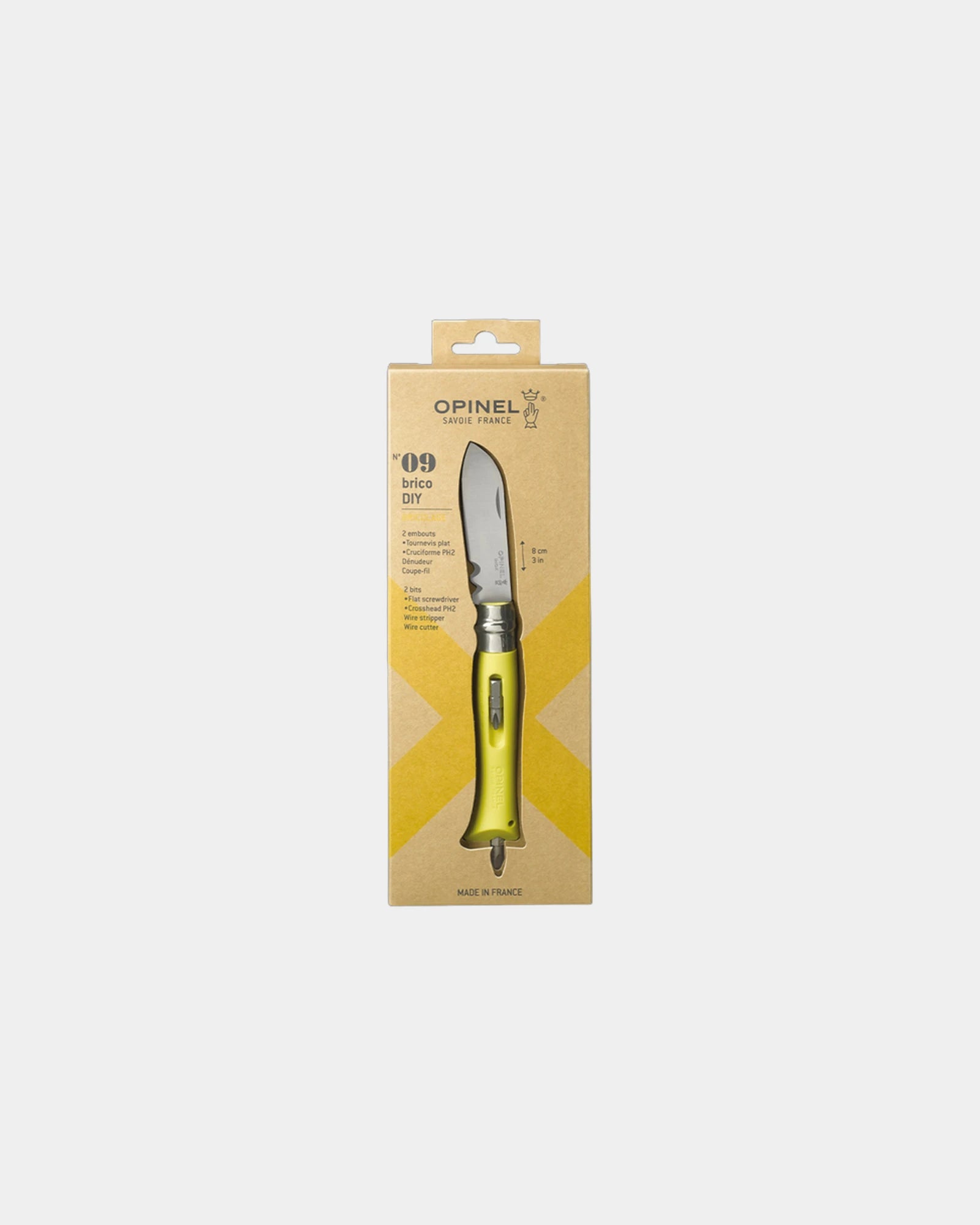 Multifunktionsmesser Edelstahl Opinel N°09 zum Personalisieren - 10