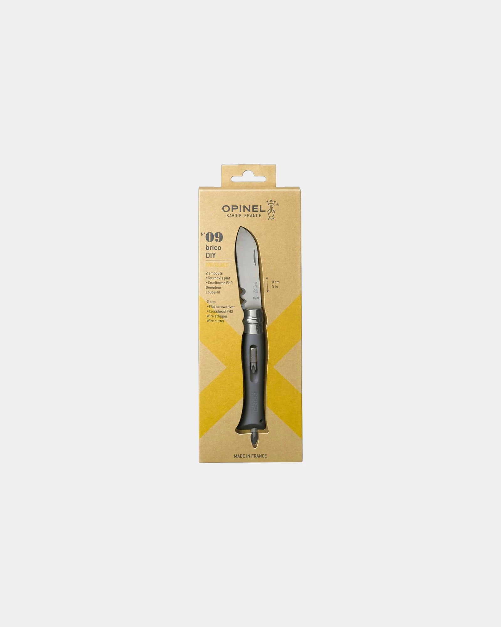 Multifunktionsmesser Edelstahl Opinel N°09 zum Personalisieren - 3