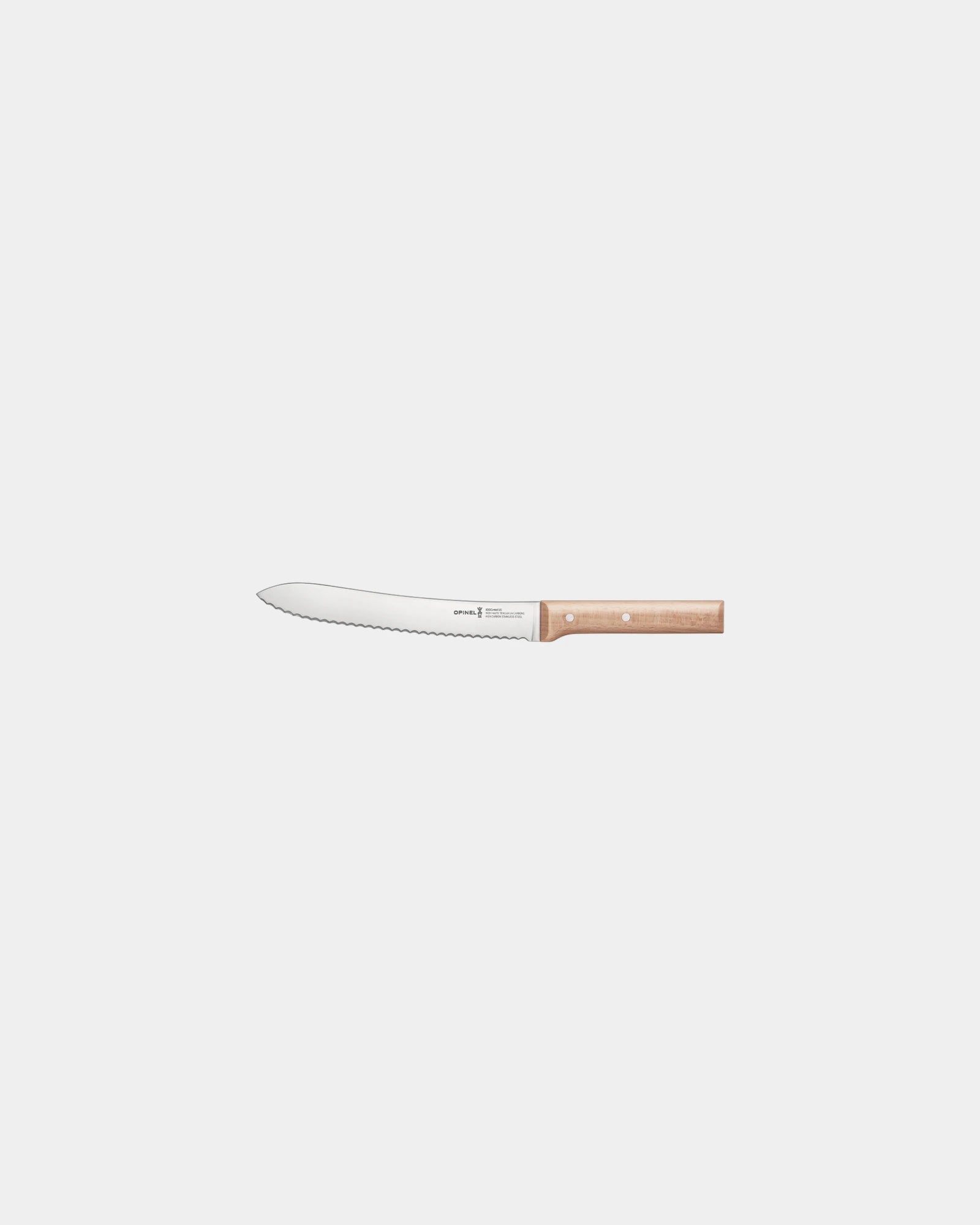 Brotmesser Edelstahl Opinel N°116 zum Personalisieren - Beige