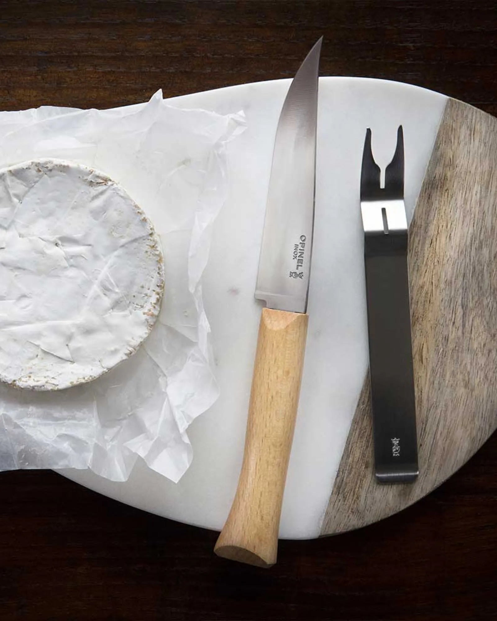Käsemesser Edelstahl Opinel zum Personalisieren - 5