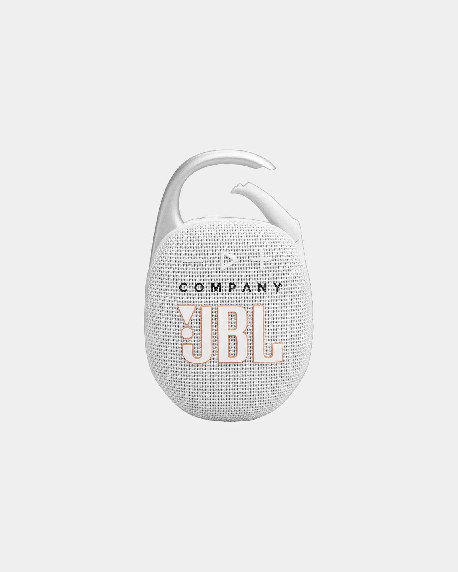 Lautsprecher JBL Clip 5 IP67 wasserdicht zum Personalisieren - Weiß
