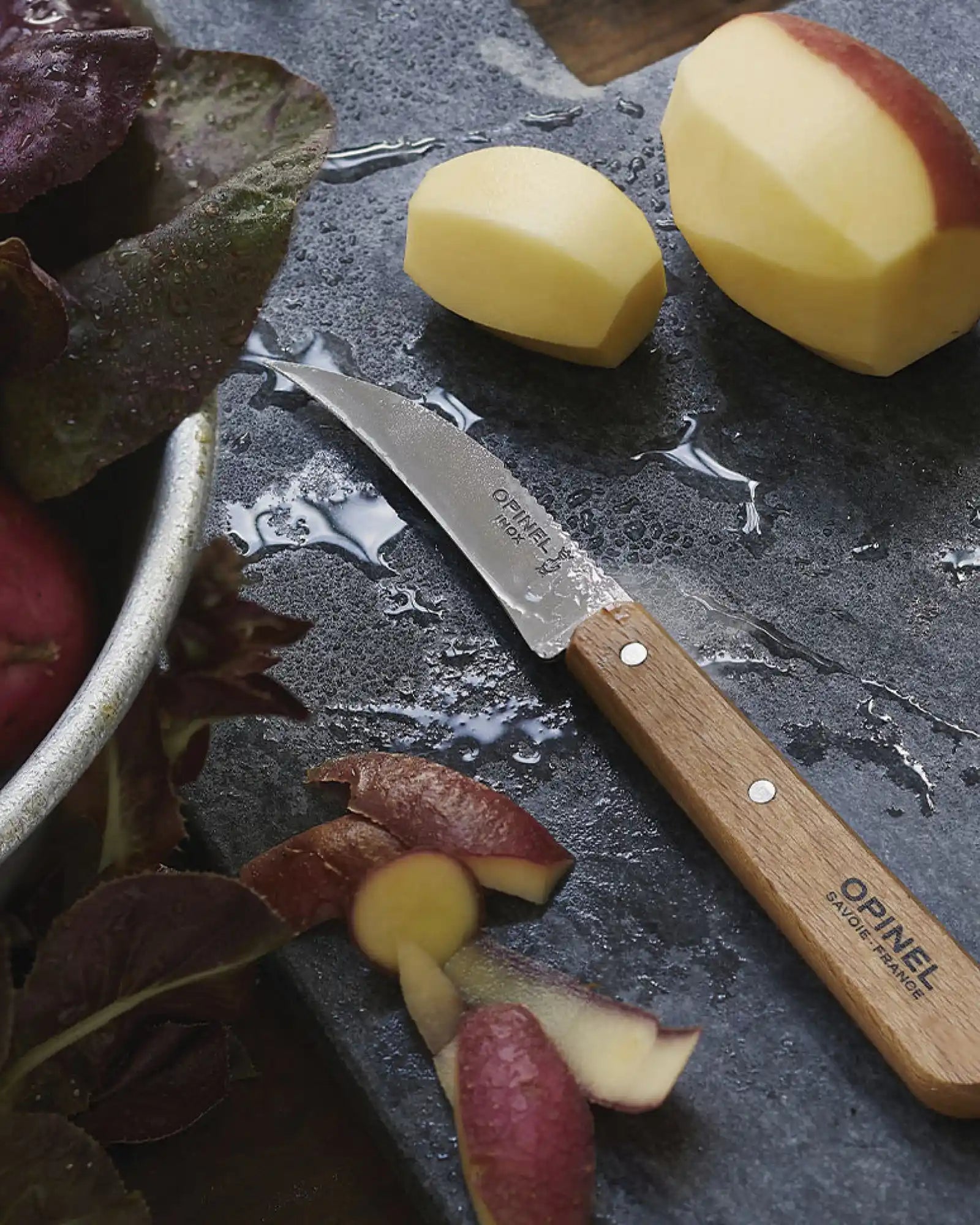 Gemüsemesser Edelstahl Opinel N°114 zum Personalisieren - 2