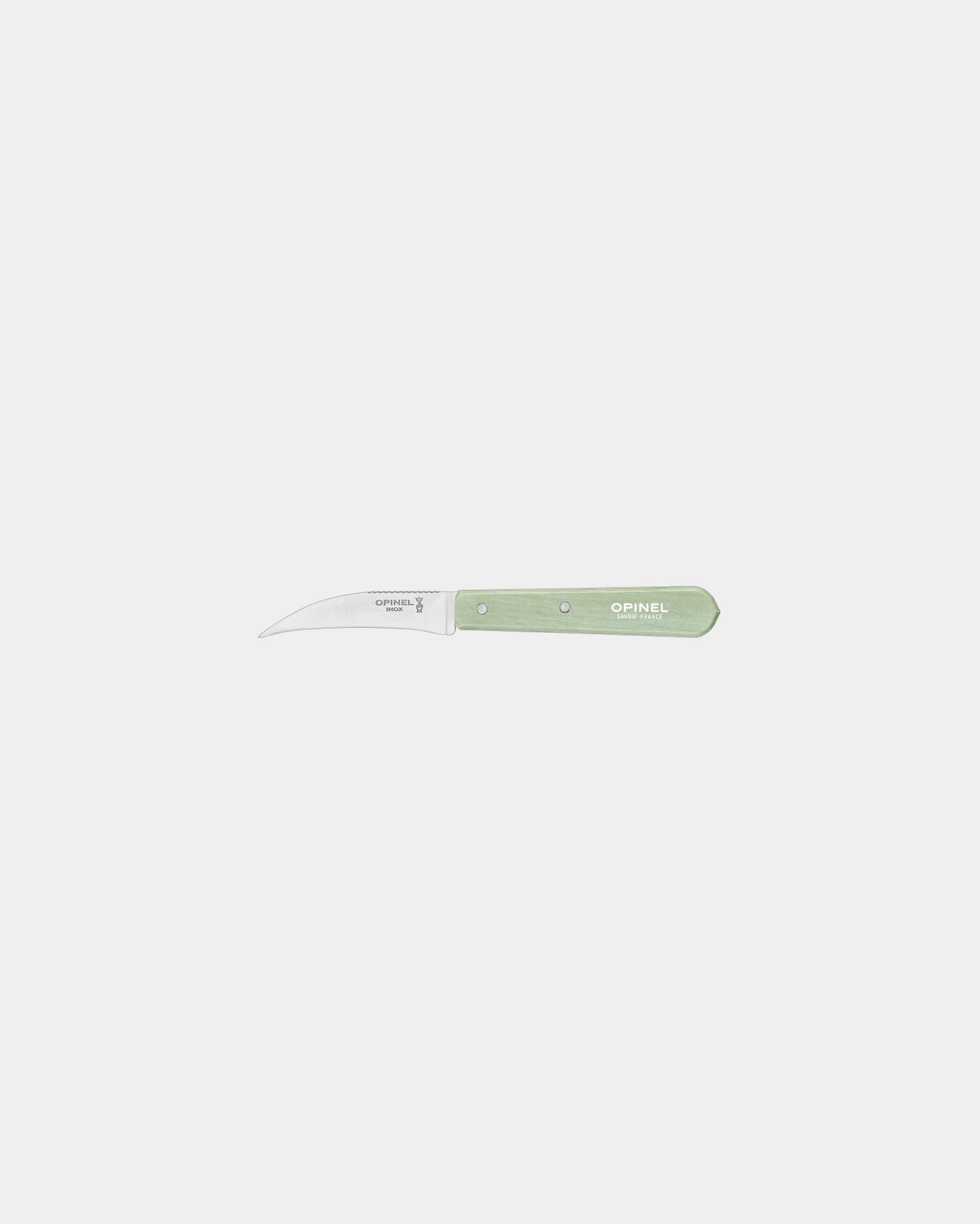 Gemüsemesser Edelstahl Opinel N°114 zum Personalisieren - Grün
