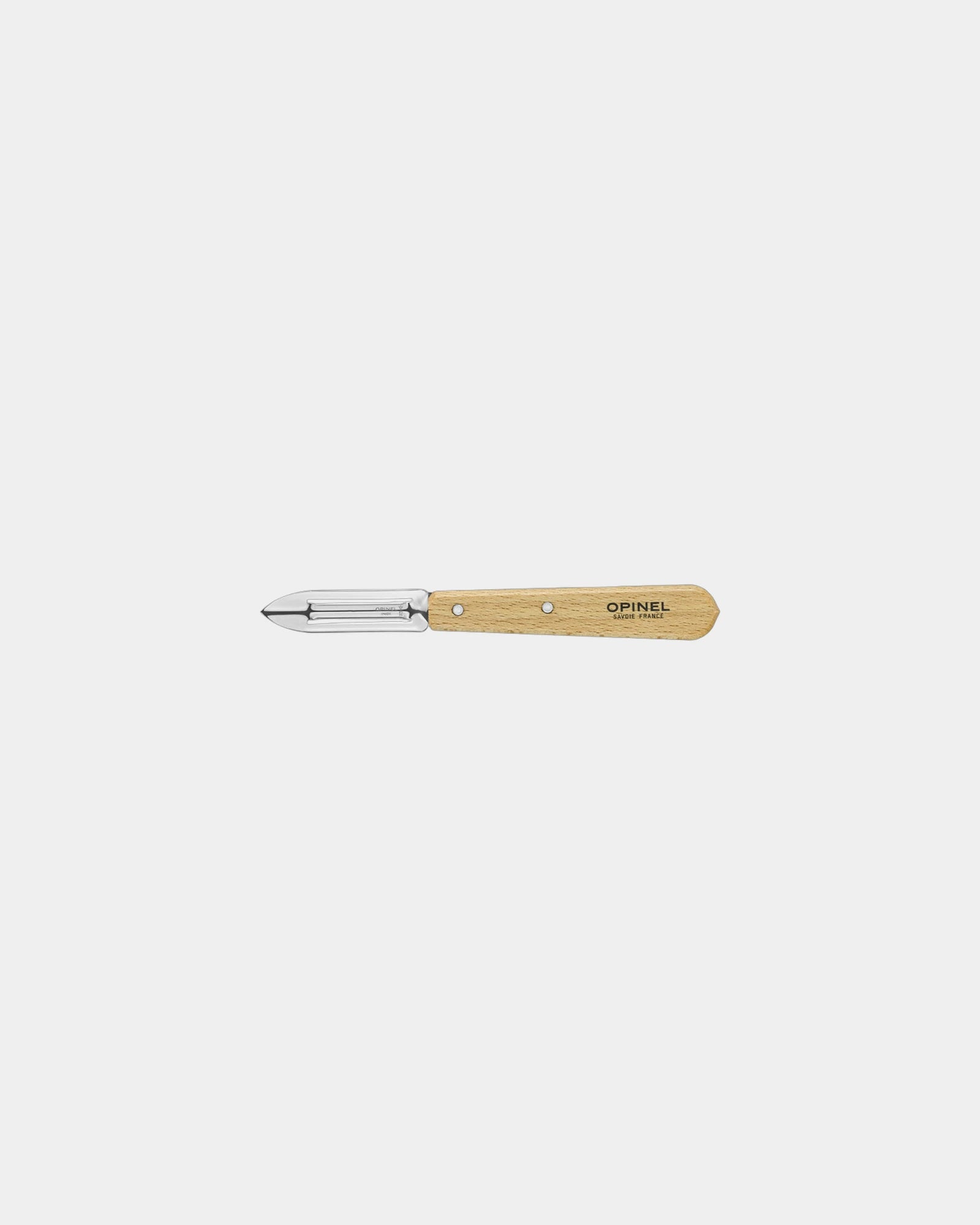 Sparschäler Edelstahl Opinel N°115 zum Personalisieren - Beige