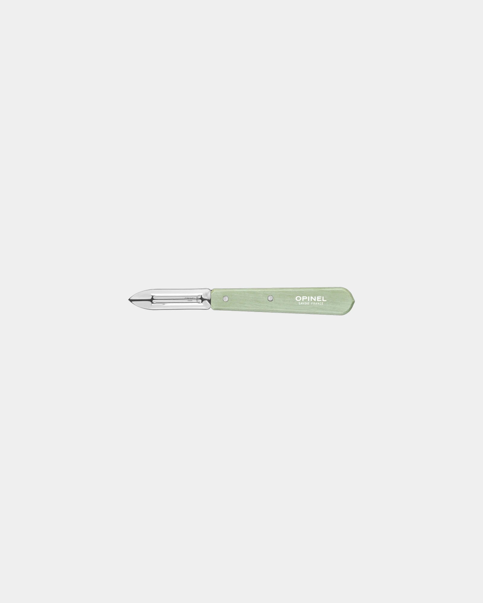 Sparschäler Edelstahl Opinel N°115 zum Personalisieren - Grün