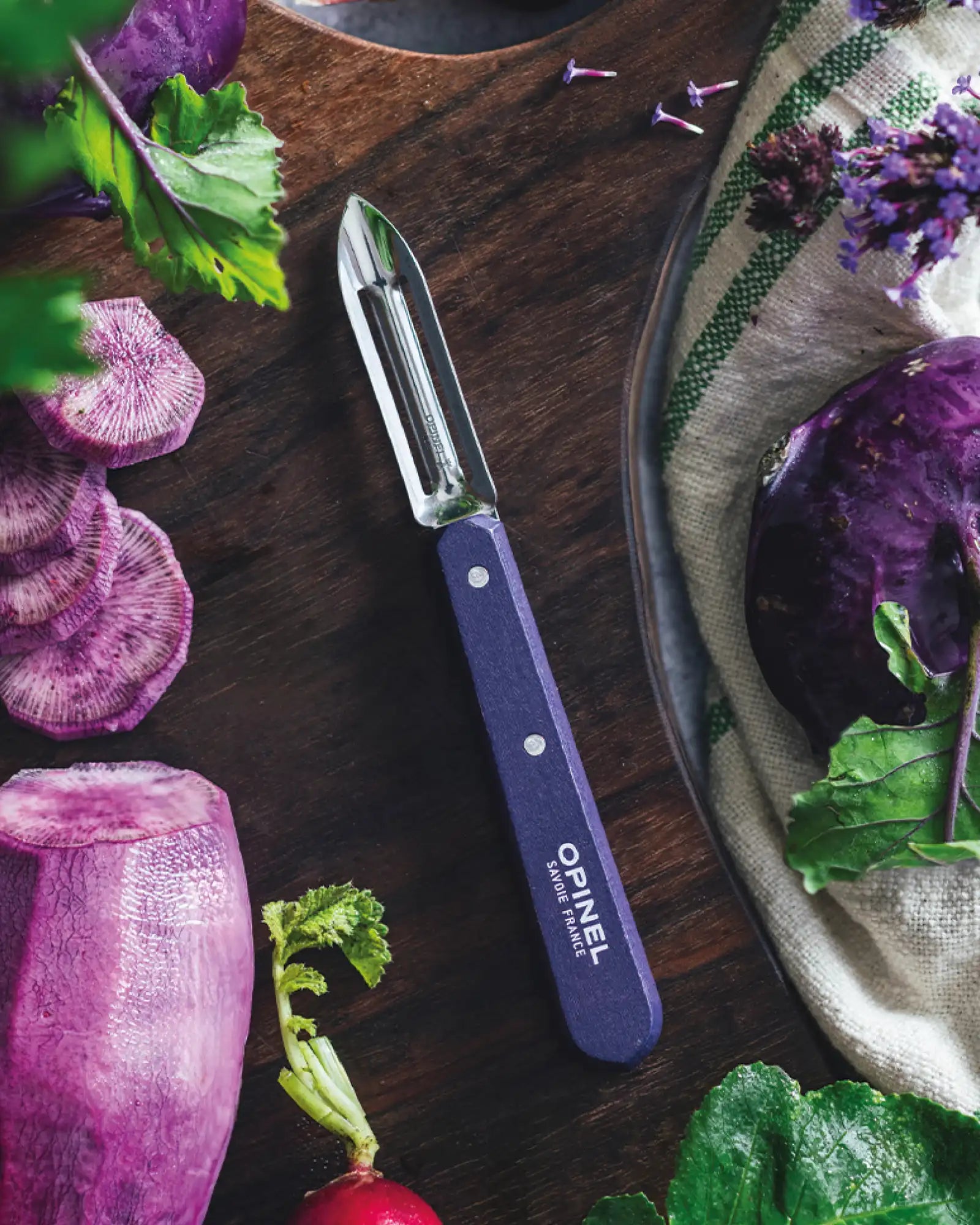Sparschäler Edelstahl Opinel N°115 zum Personalisieren - 8