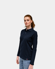 Langarm-Poloshirt für Damen zum Personalisieren - 5