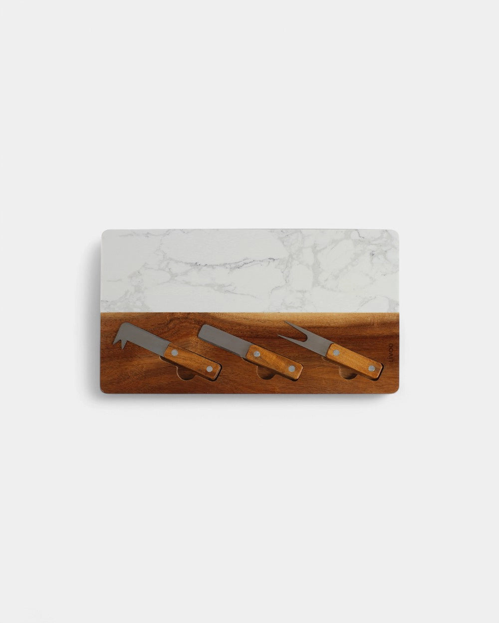 Personalisierbares Käsebrett aus Holz - 5