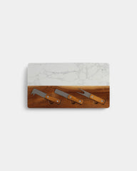 Personalisierbares Käsebrett aus Holz - 5