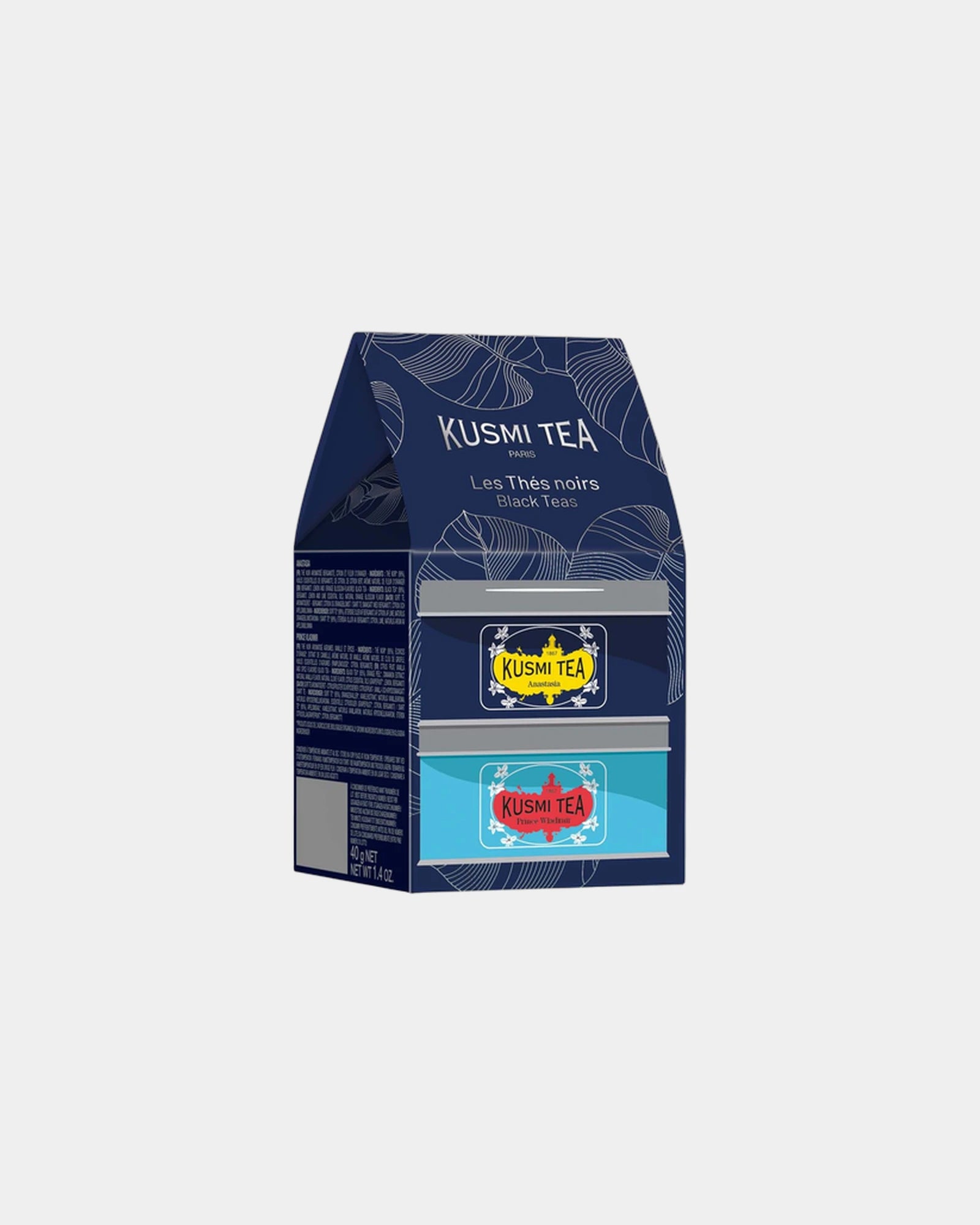 Coffret 2 Miniaturen Bio Kusmi Tea AquaRosa AquaSummer zum Personalisieren - 1