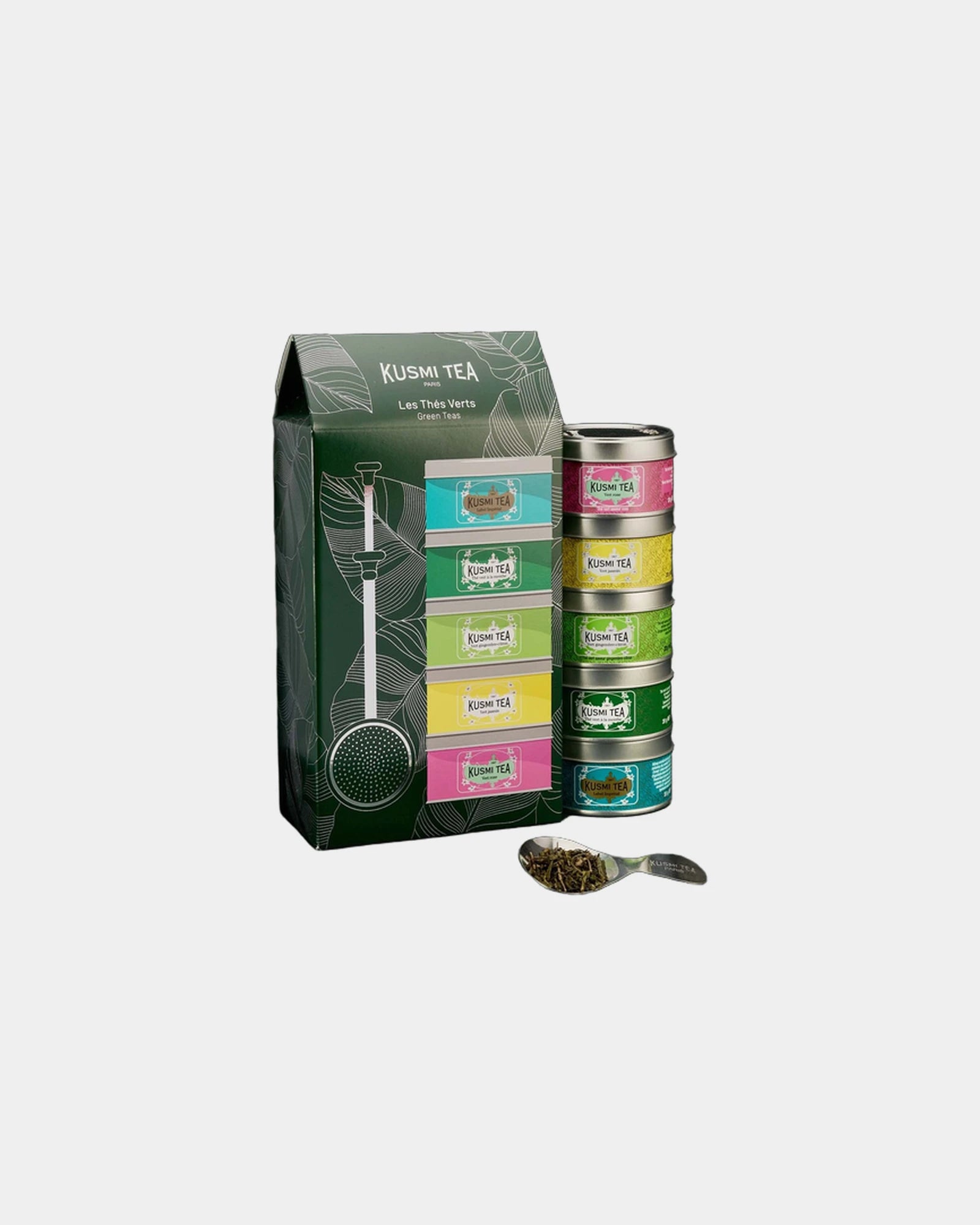 Coffret 5 Bio-Grüntees Kusmi Tea zum Personalisieren - 3