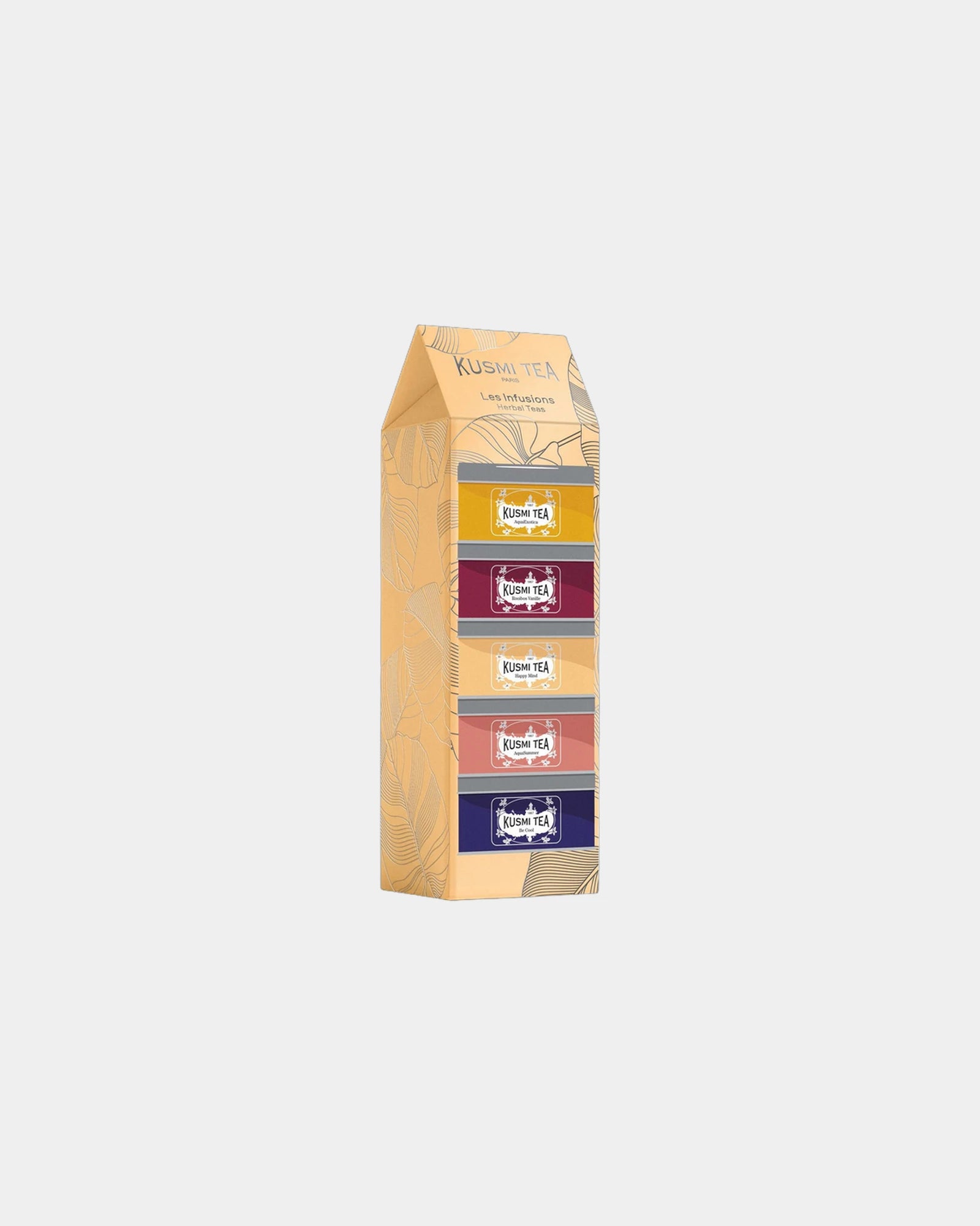 Teeset Kusmi Tea 5 Bio-Infusionen 100g zum Personalisieren - Nicht angegeben