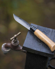Küchenmesser Edelstahl Opinel N°08 Eiche Black zum Personalisieren - 4