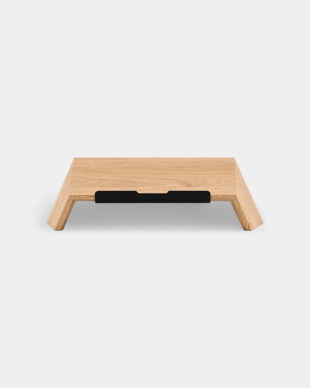 Personalisierbarer Laptopständer aus Holz - 1