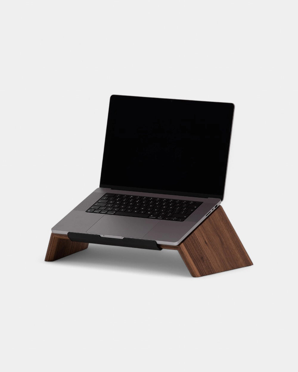 Personalisierbarer Laptopständer aus Holz - 8