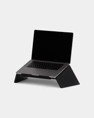 Personalisierbarer Laptopständer aus Holz - 15