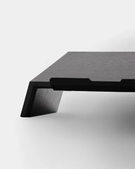 Personalisierbarer Laptopständer aus Holz - 17
