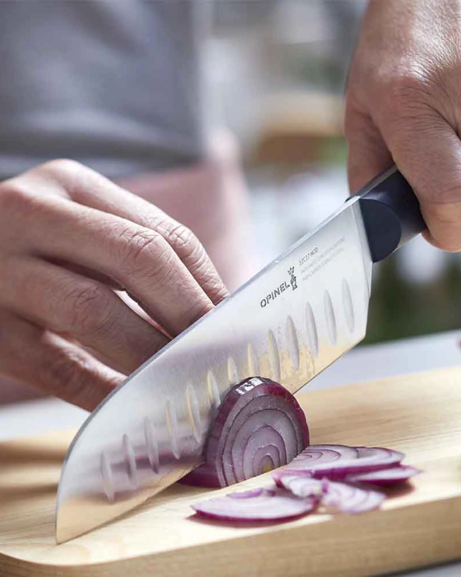 Küchenmesser Edelstahl Opinel N°219 Santoku zum Personalisieren - 5