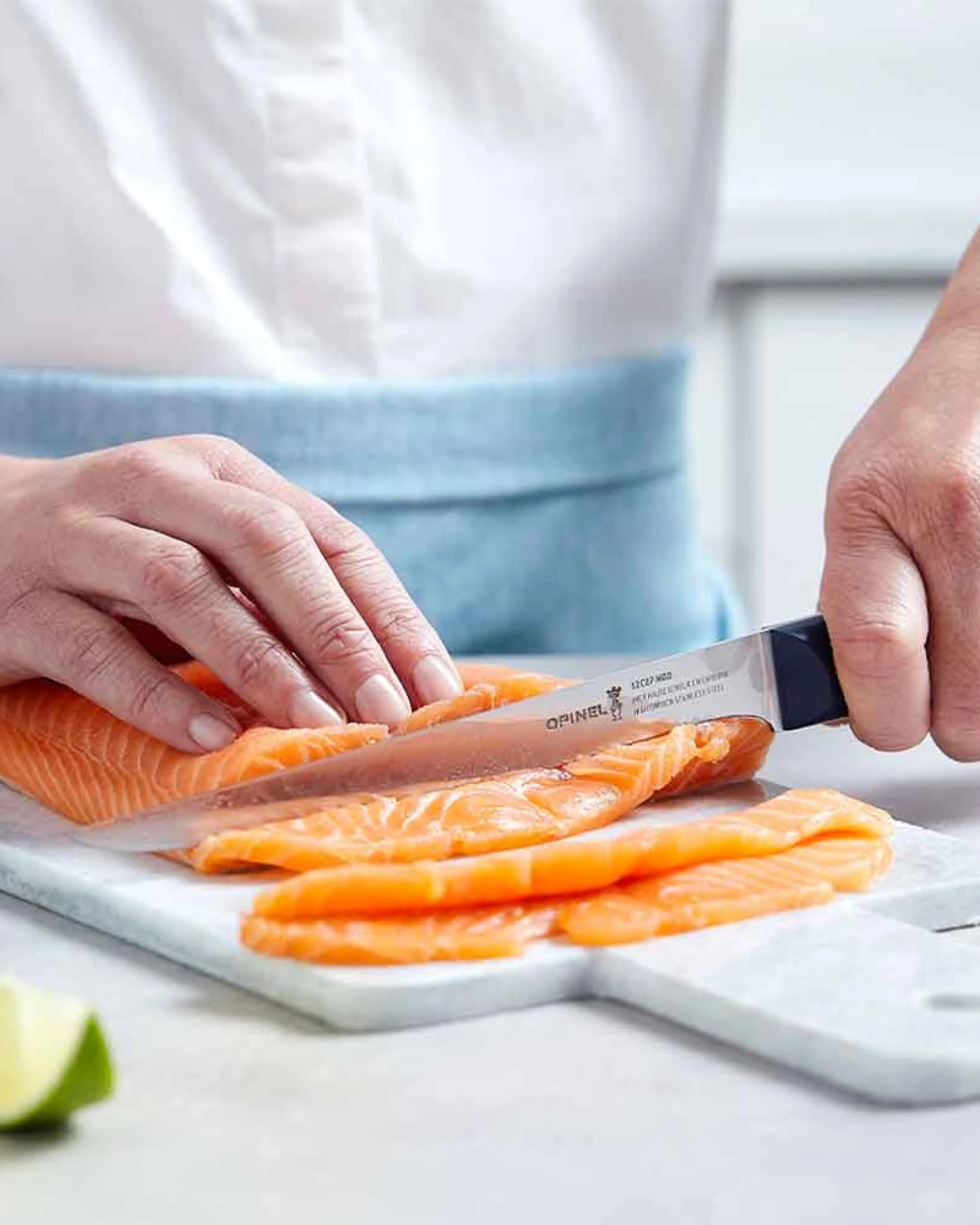 Küchenmesser Edelstahl Opinel N°221 zum Personalisieren - 4