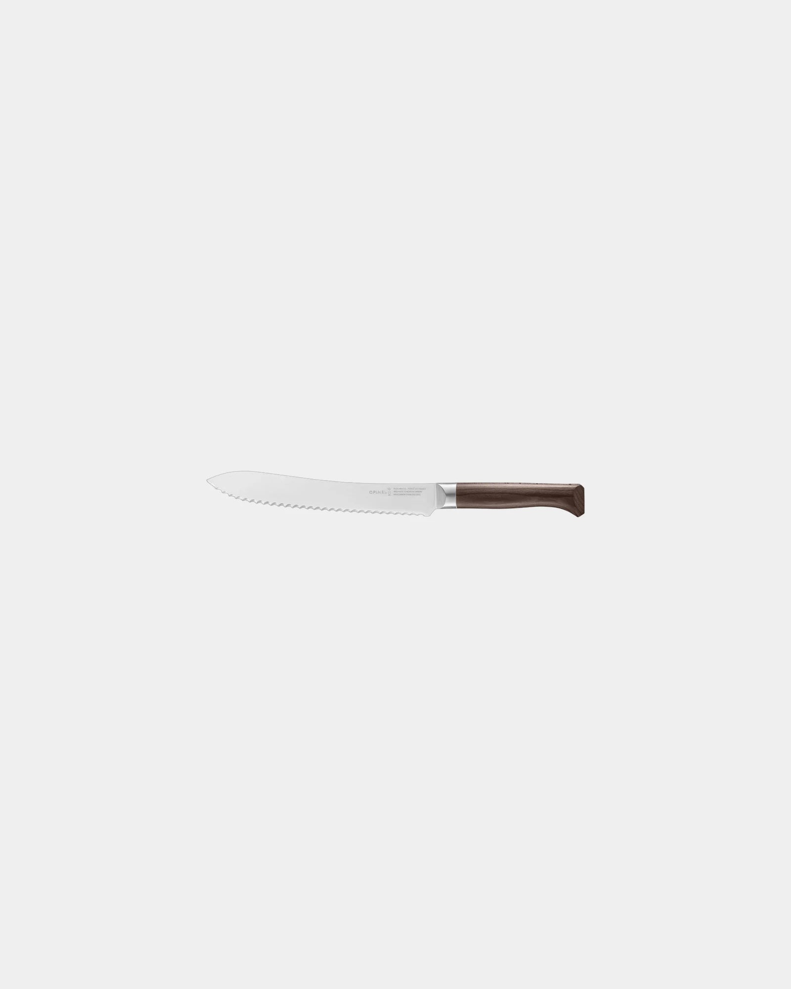 Brotmesser Edelstahl Opinel 1890 zum Personalisieren - Braun