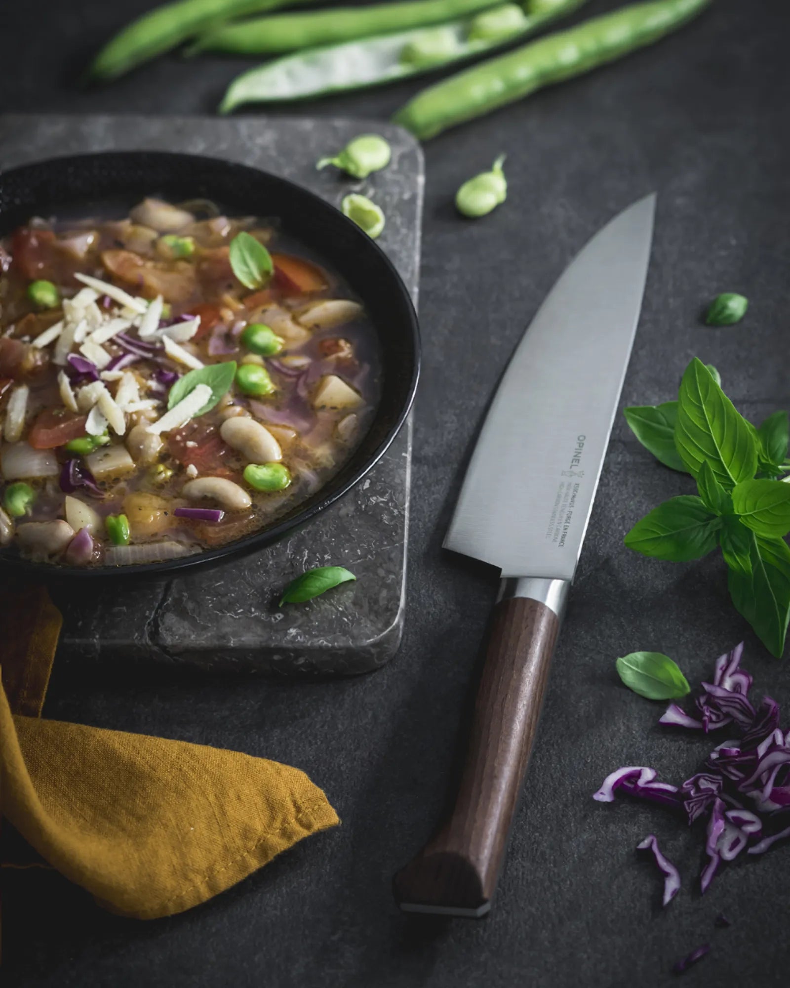 Küchenmesser Edelstahl Opinel Petit Chef zum Personalisieren - 5