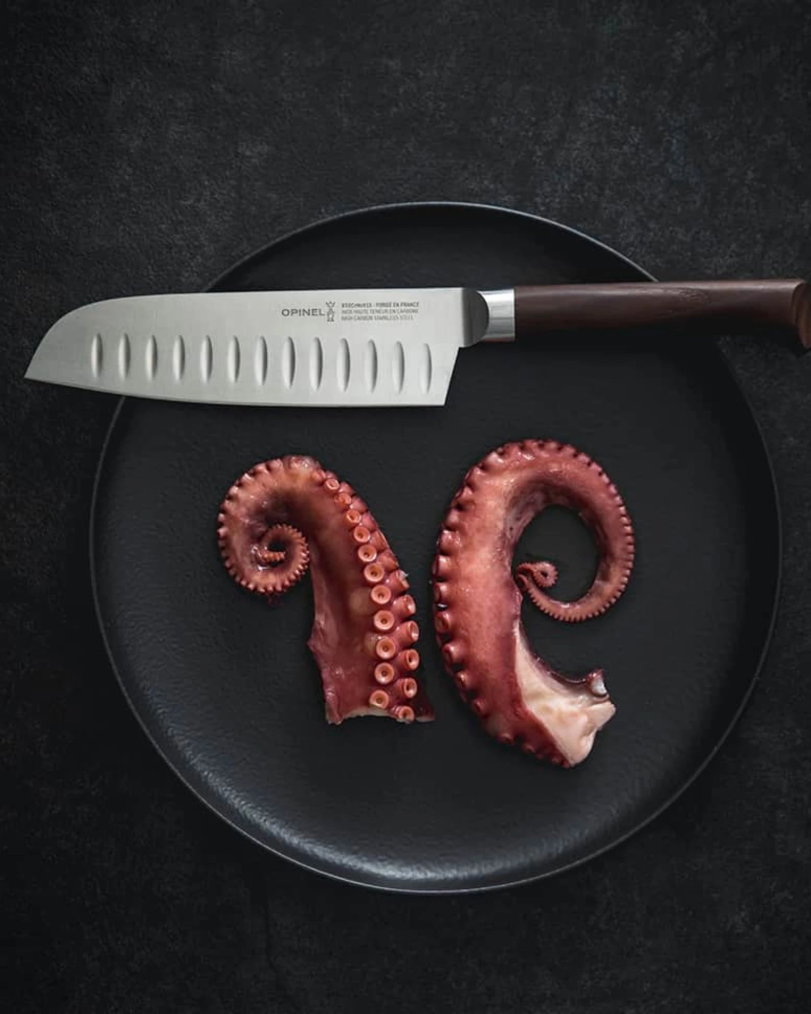 Santoku Messer Edelstahl von Opinel zum Personalisieren - 3