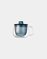 Gobelet Glas Kinto UNIMUG 0,35L zum Personalisieren - Marineblau