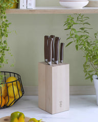 Block 5 Messer Opinel aus Buche zum Personalisieren - 3