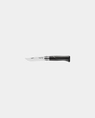 Messer Edelstahl Opinel N°08 Ellipse zum Personalisieren - Schwarz