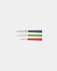 Küchenmesser-Set Opinel Trio Les Essentiels + zum Personalisieren - Marineblau