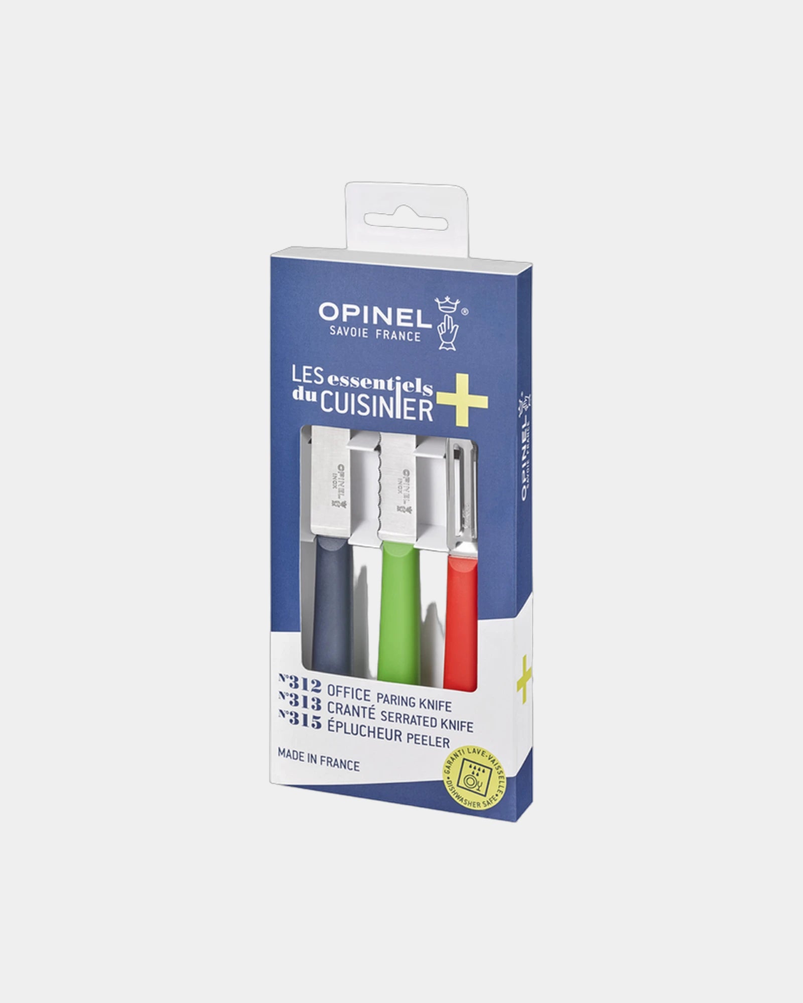 Coffret Trio Essentiels acier inoxydable Opinel à personnaliser - 1
