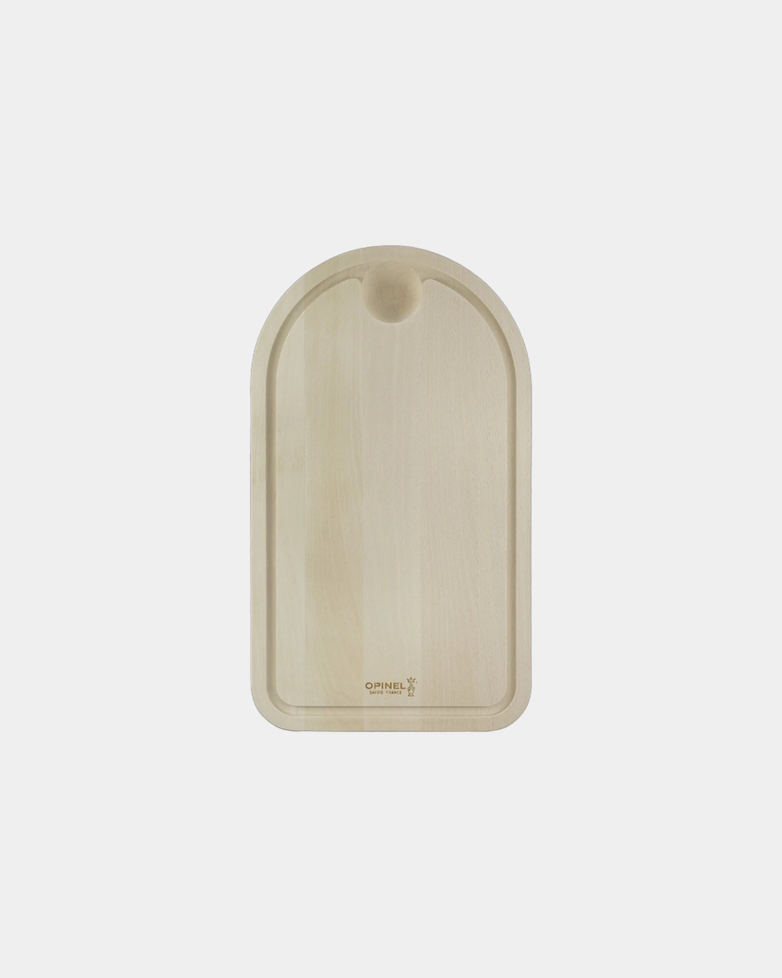 Schneidebrett Buche Opinel 275 x 470 mm zum Personalisieren - Beige