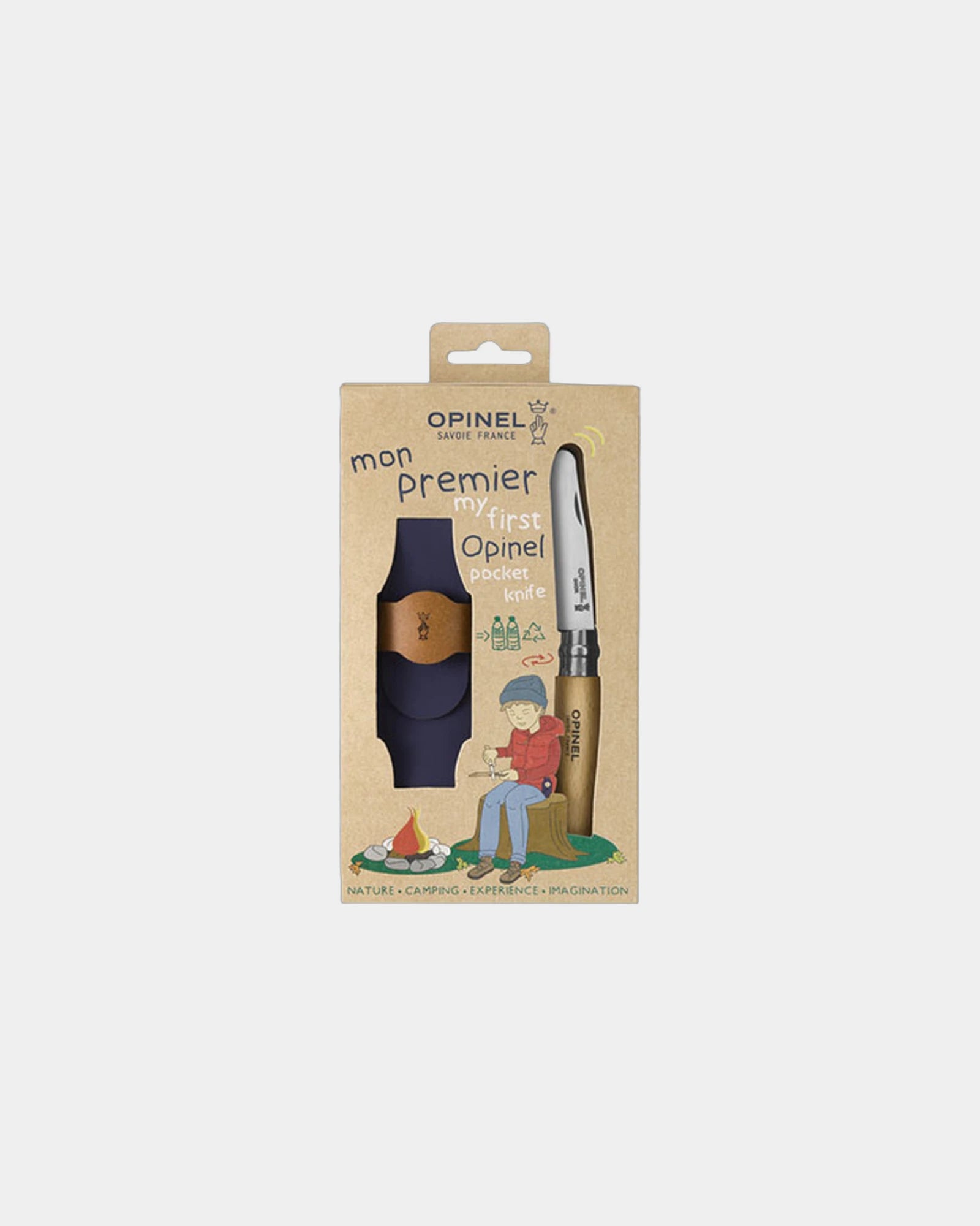Taschenmesser Opinel Mon Premier zum Personalisieren - Beige