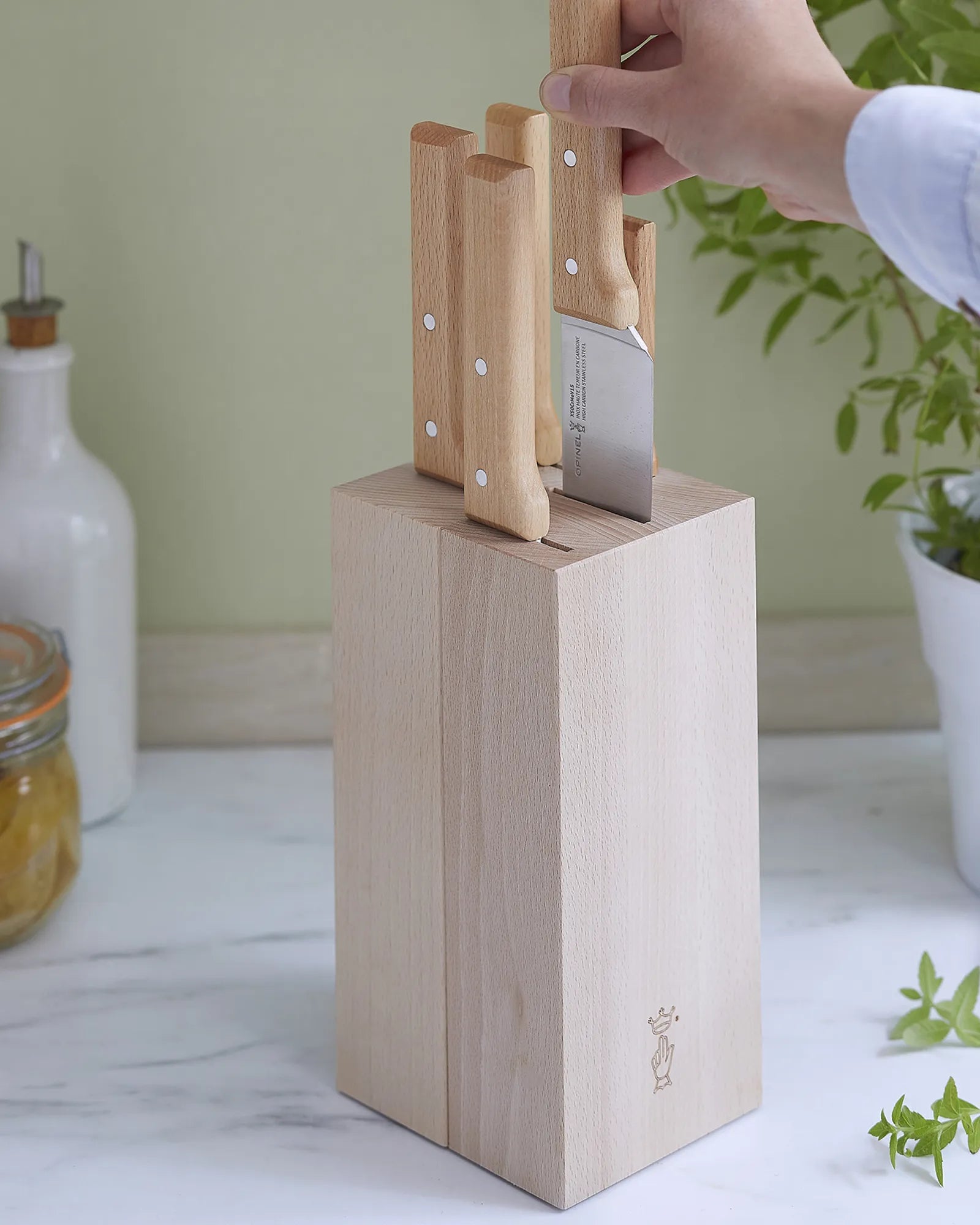 Küchenblock Opinel zum Personalisieren - 3