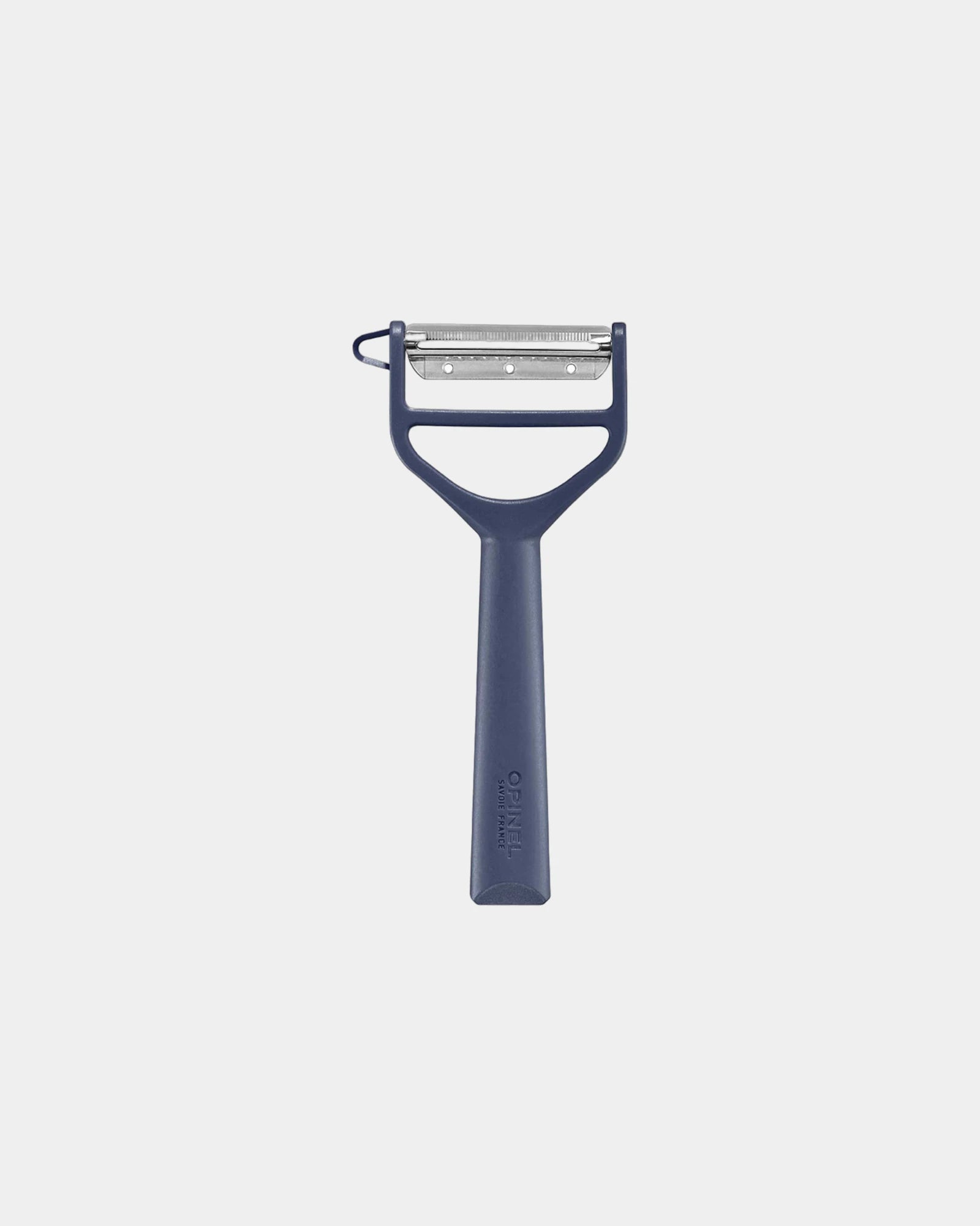 Sparschäler T-Duo Edelstahl Opinel zum Personalisieren - Blau