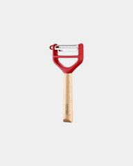 Sparschäler T-Duo Edelstahl Opinel zum Personalisieren - Rot